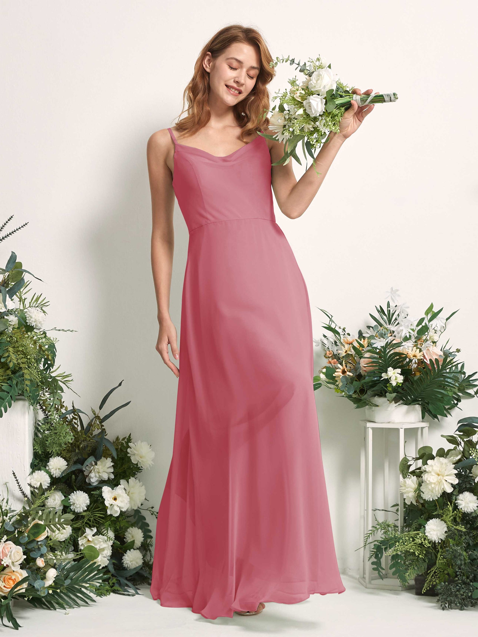 Hannah Desert Rose Sleeveless Maxi Dress