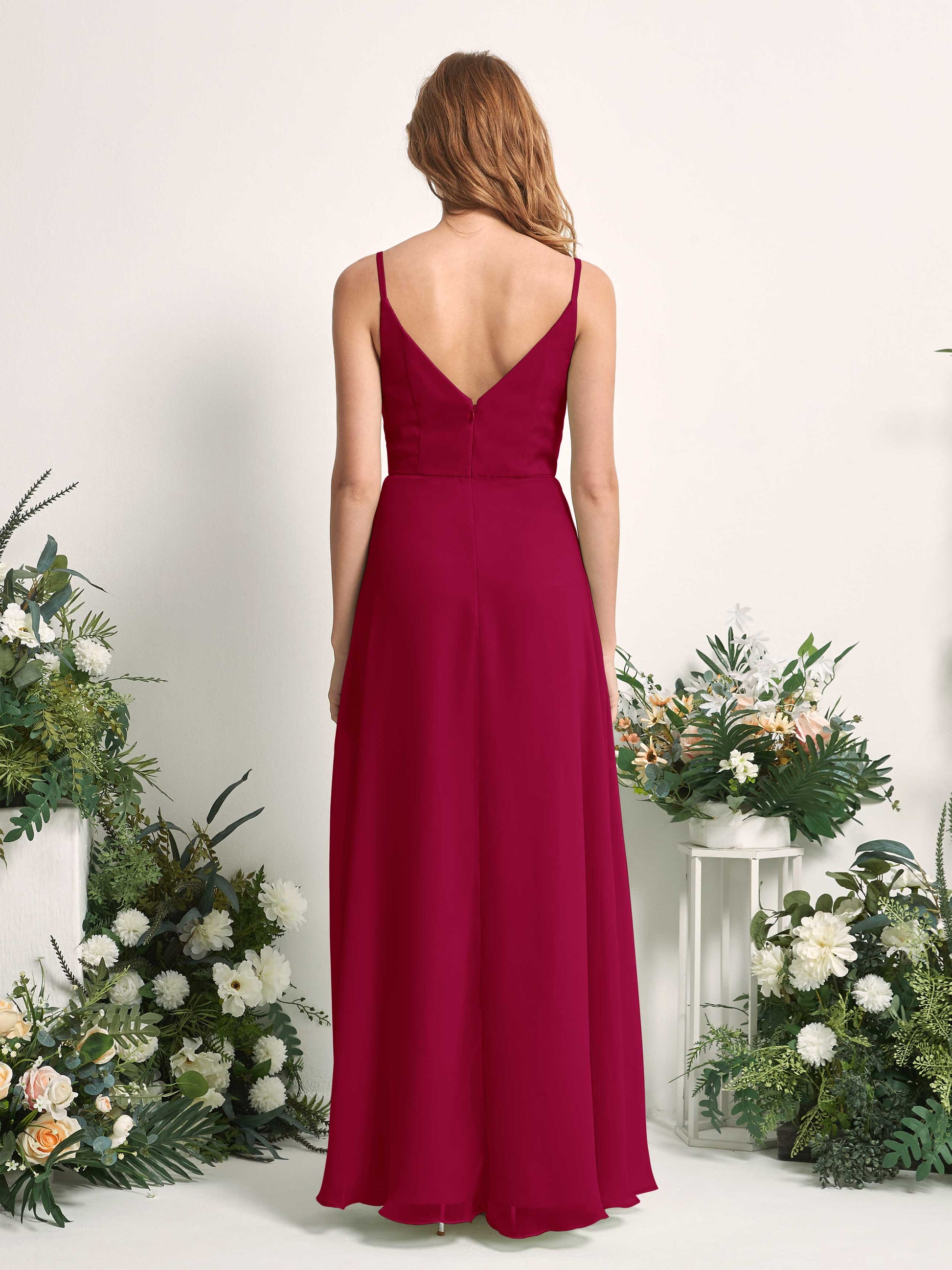 Hannah Jester Red Sleeveless Maxi Dress