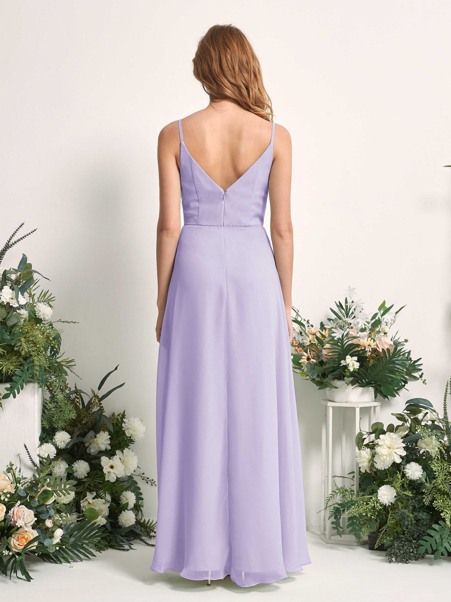 Hannah Lilac Sleeveless Maxi Dress