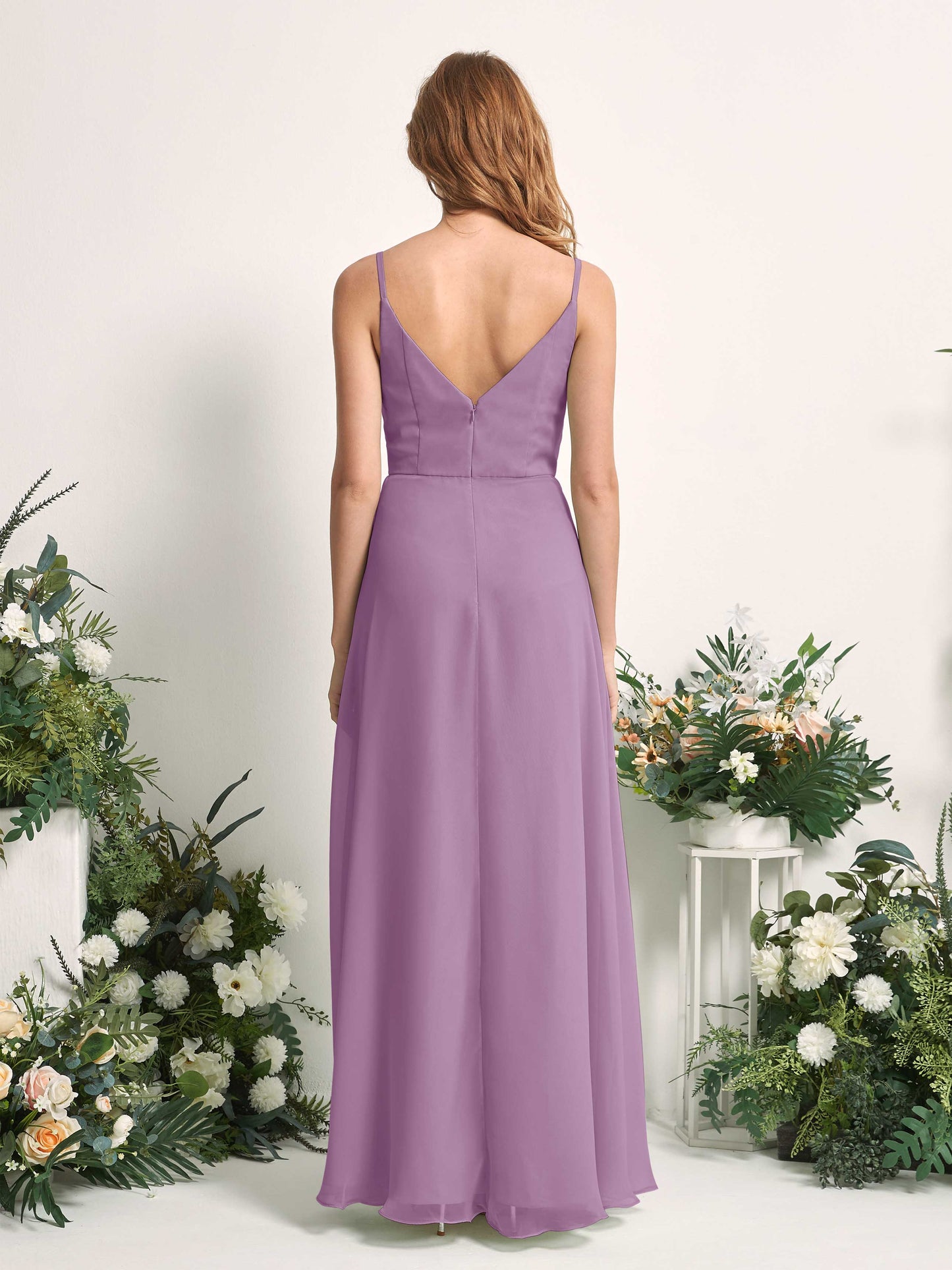 Hannah Orchid Mist Sleeveless Maxi Dress