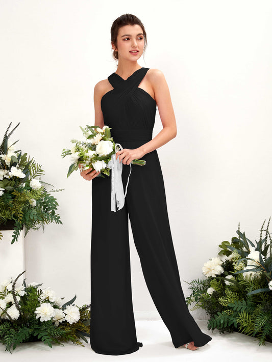 Hilona Black Sleeveless Maxi Dress