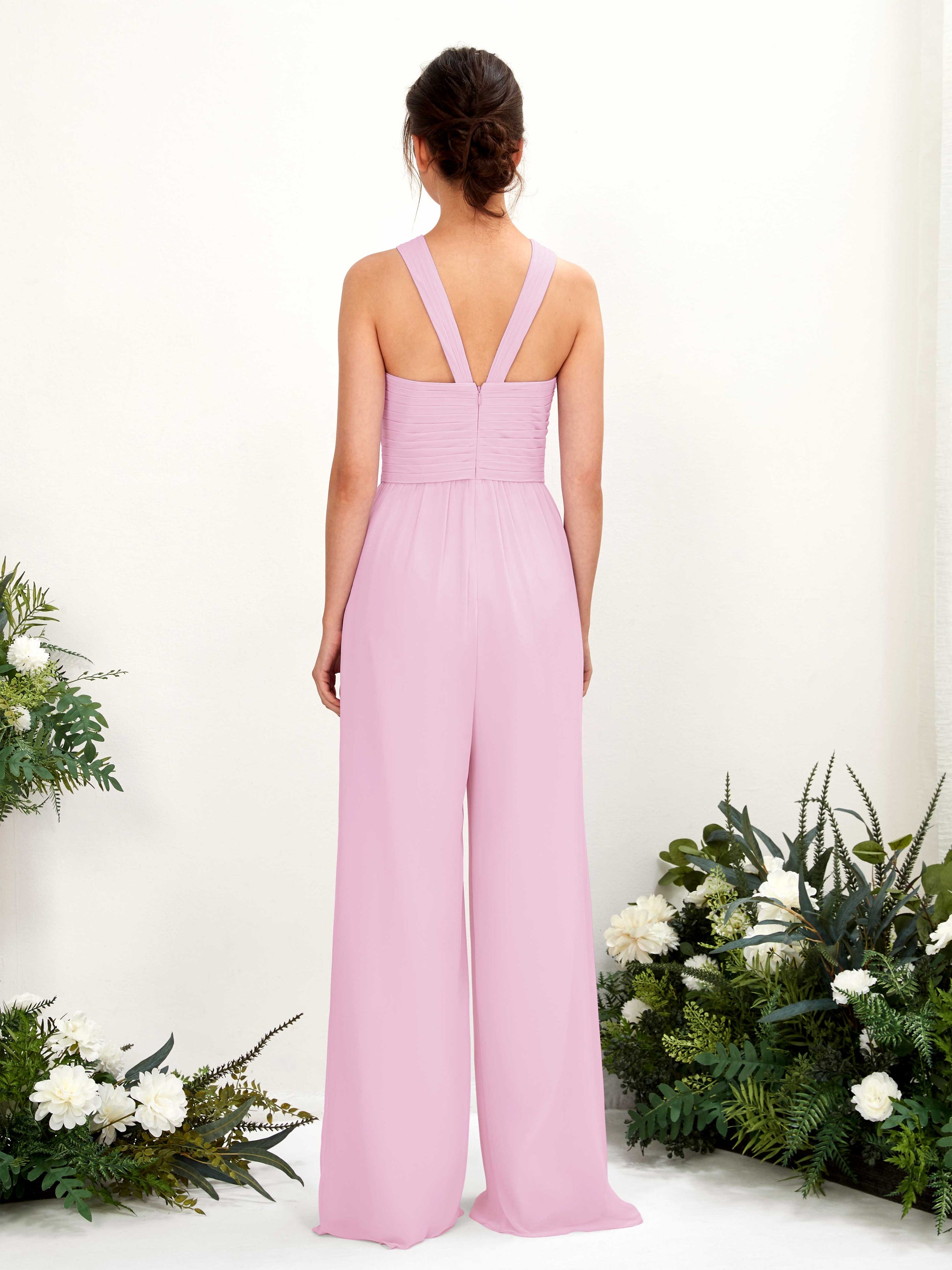 Hilona Candy Pink Sleeveless Maxi Dress