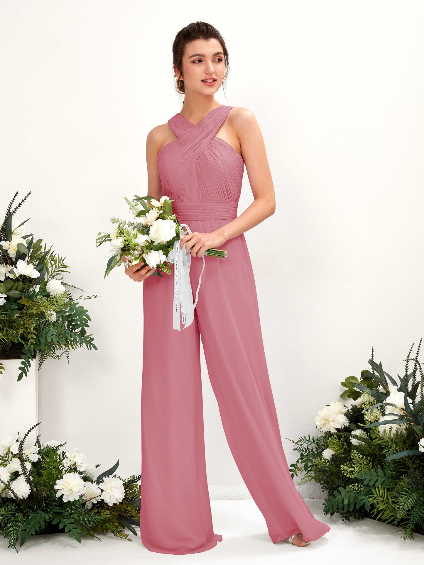 Hilona Desert Rose Sleeveless Maxi Dress