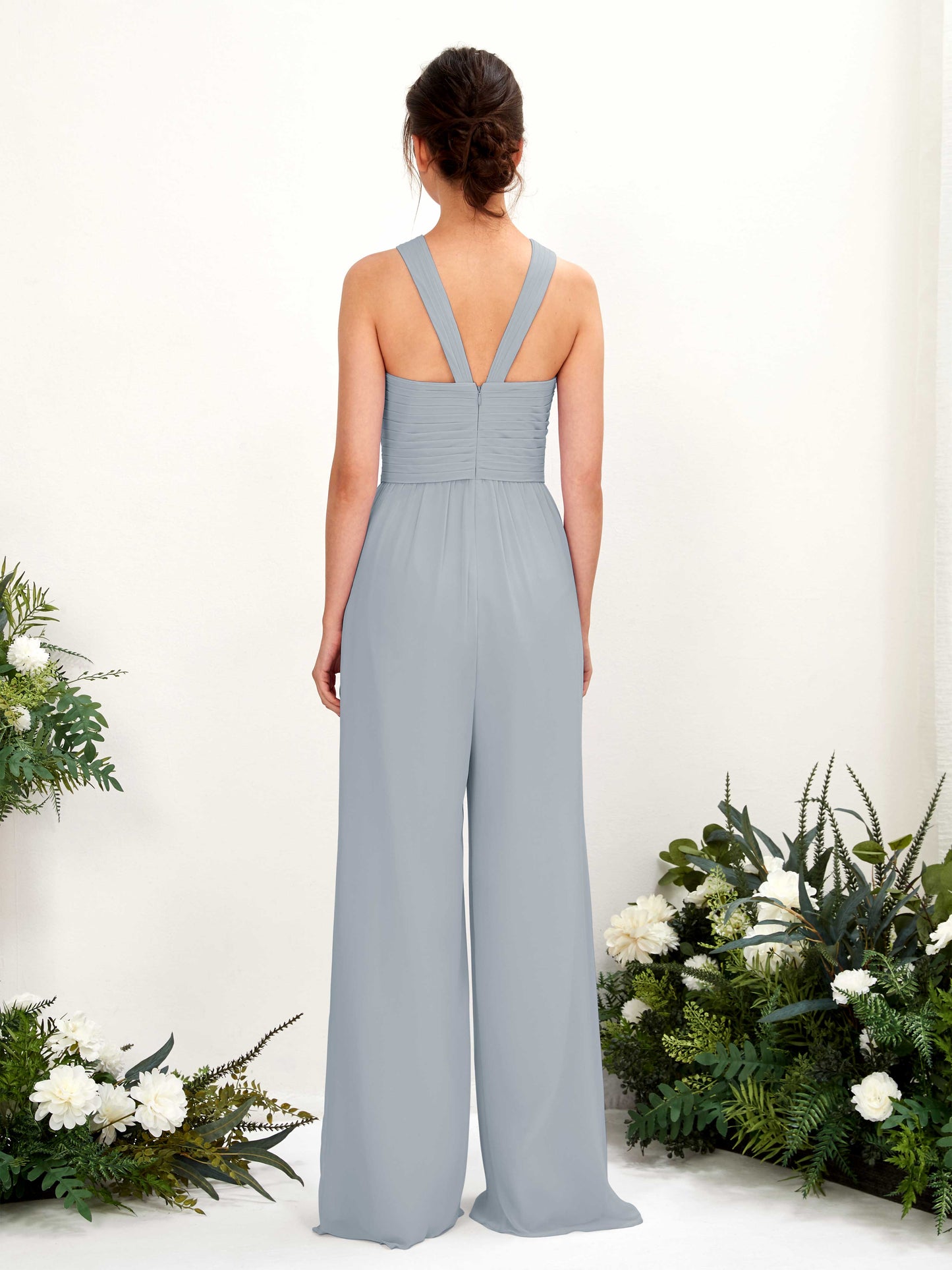 Hilona Dusty Blue-Upgrade Sleeveless Maxi Dress