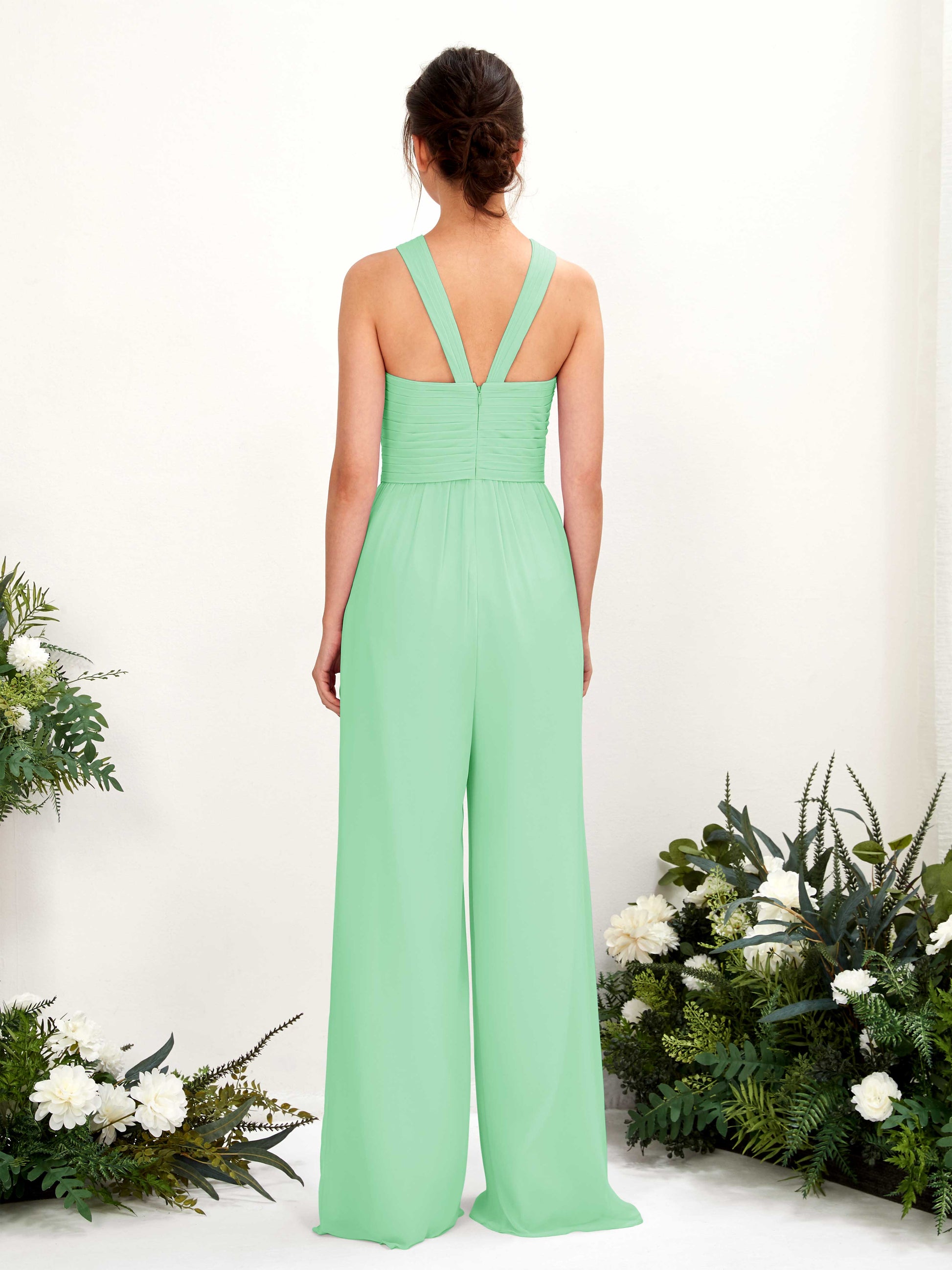 Hilona Mint Green Sleeveless Maxi Dress