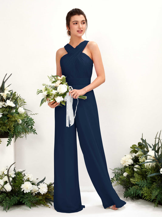 Hilona Navy Sleeveless Maxi Dress