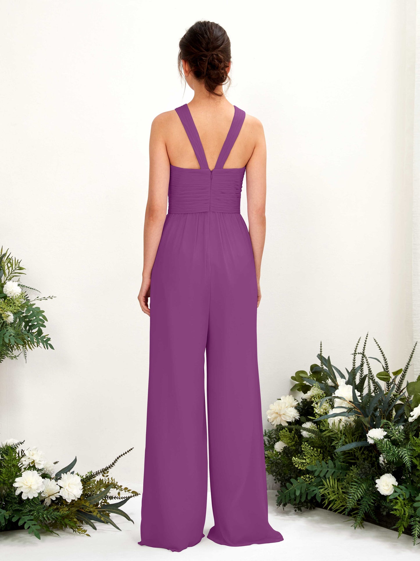 Hilona Purple Sleeveless Maxi Dress