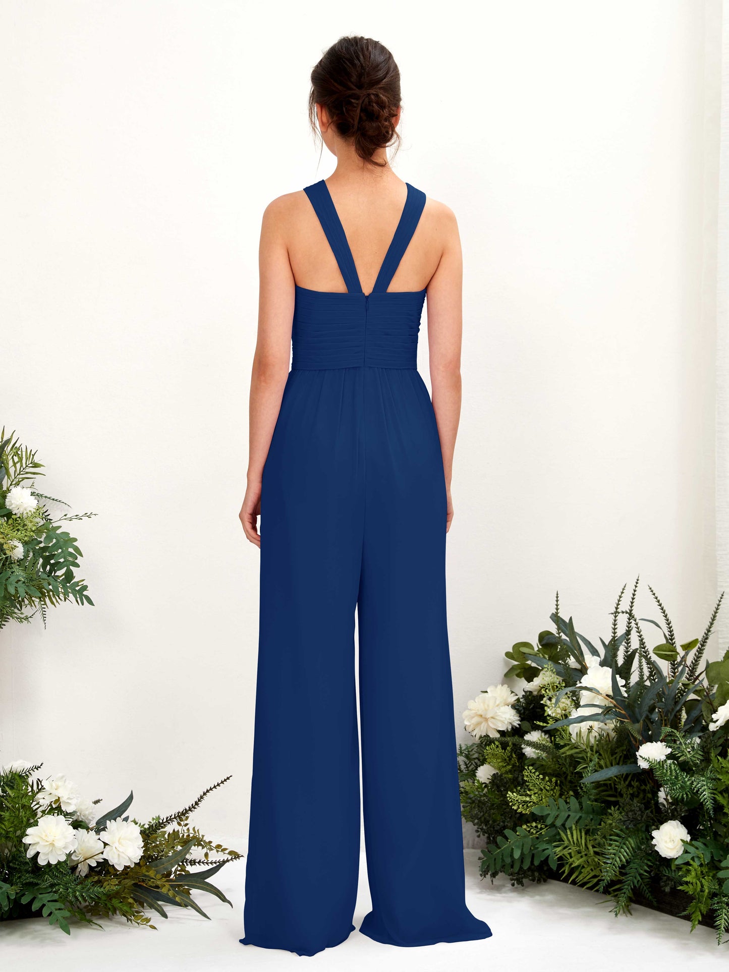 Hilona Royal Blue Sleeveless Maxi Dress