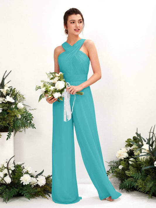 Hilona Turquoise Sleeveless Maxi Dress