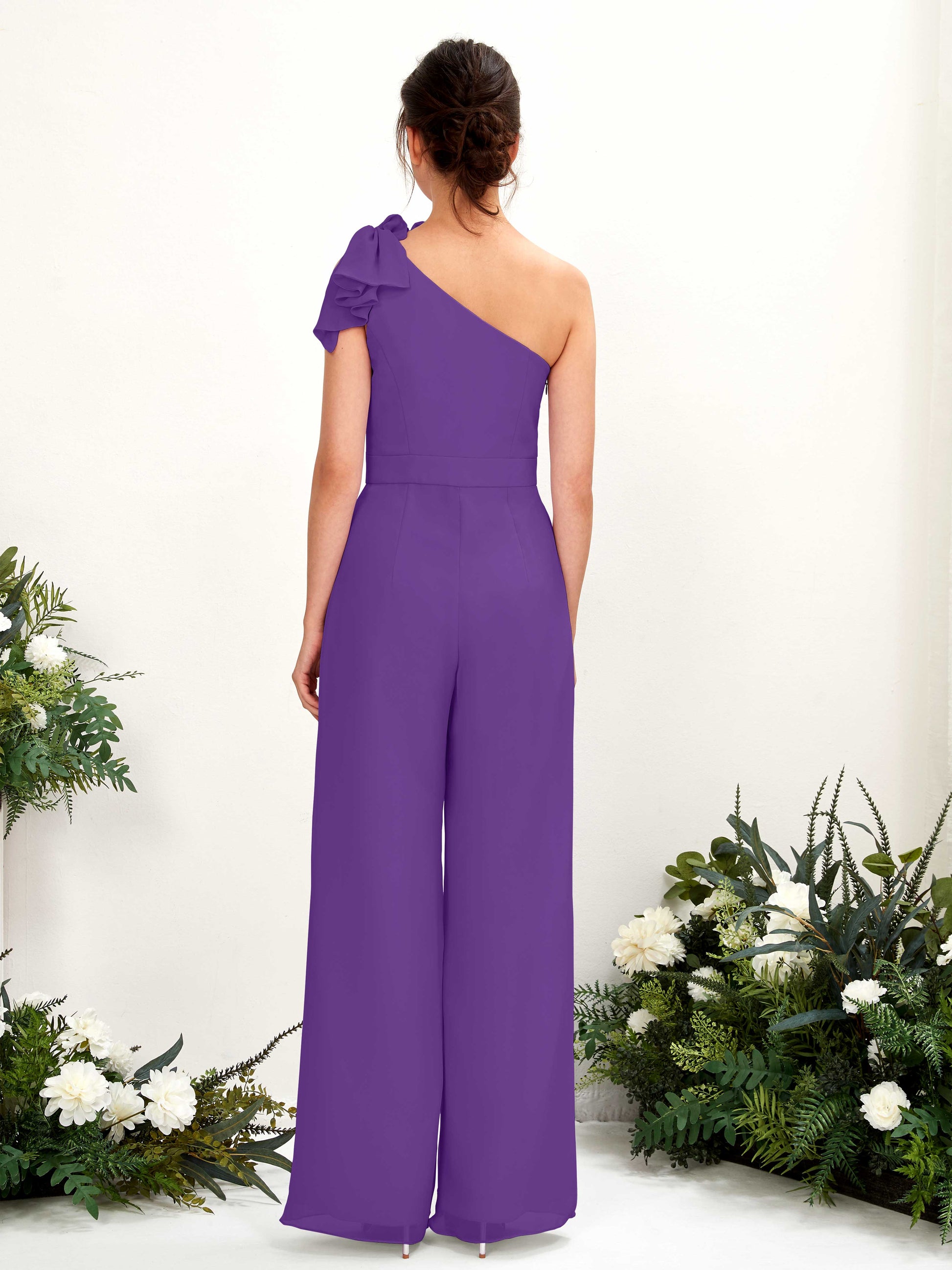 Jasmine Regency One Shoulder Maxi Dress