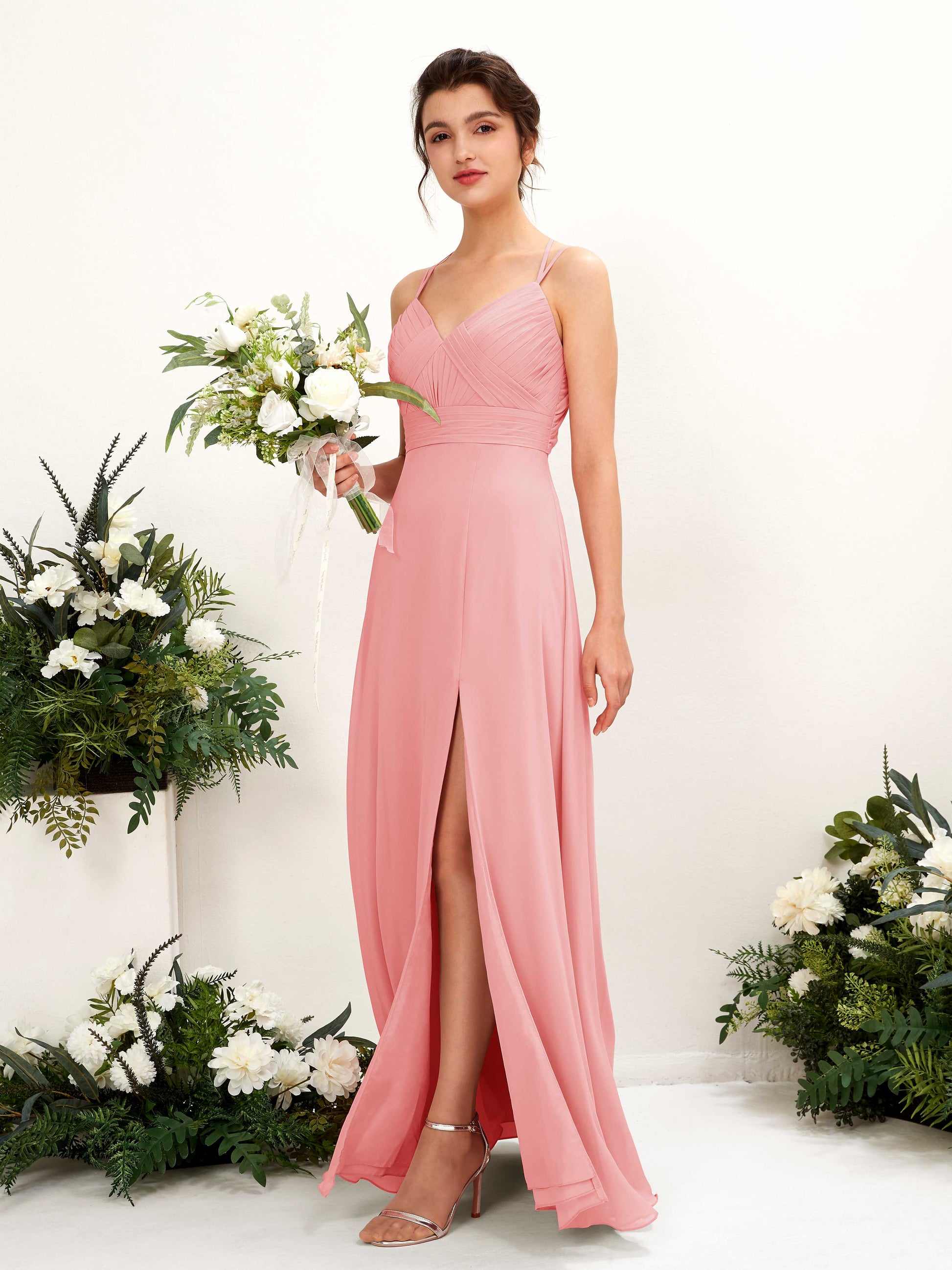 Joa Ballet Pink Sleeveless Maxi Dress