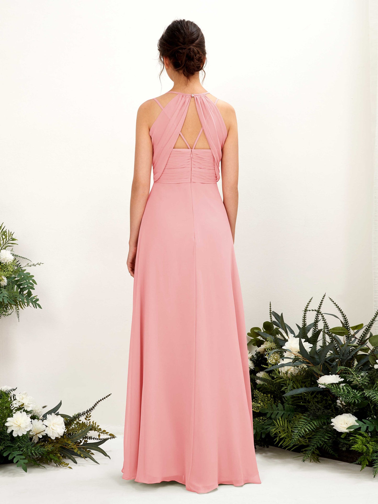 Joa Ballet Pink Sleeveless Maxi Dress