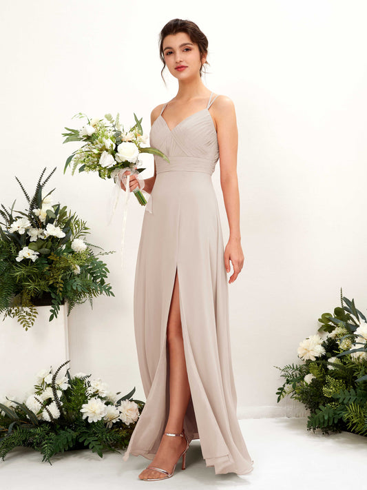 Joa Champagne Sleeveless Maxi Dress