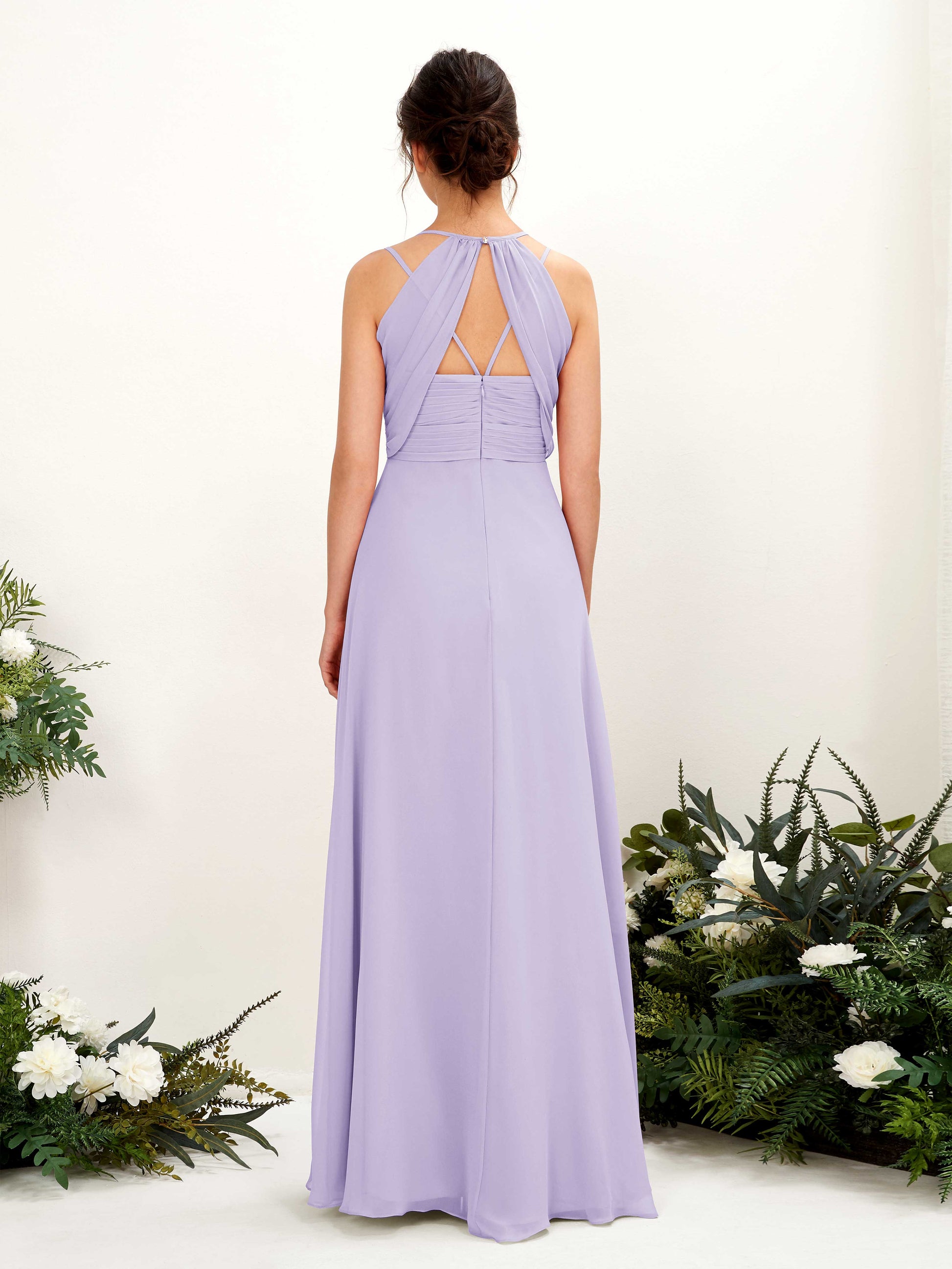 Joa Lilac Sleeveless Maxi Dress