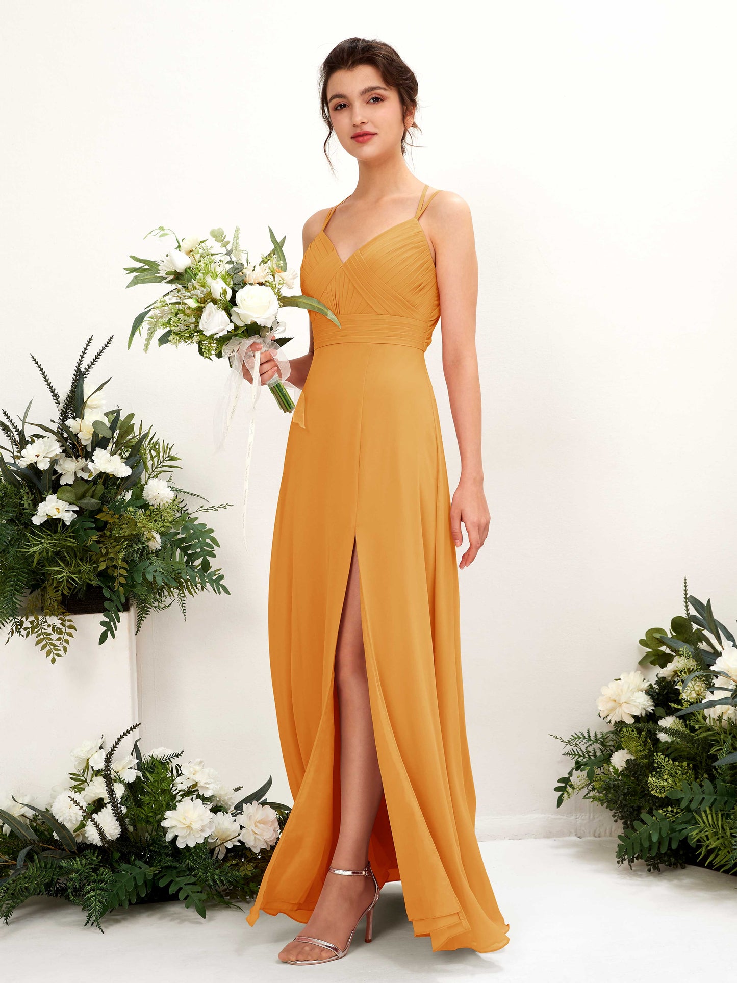 Joa Mango Sleeveless Maxi Dress