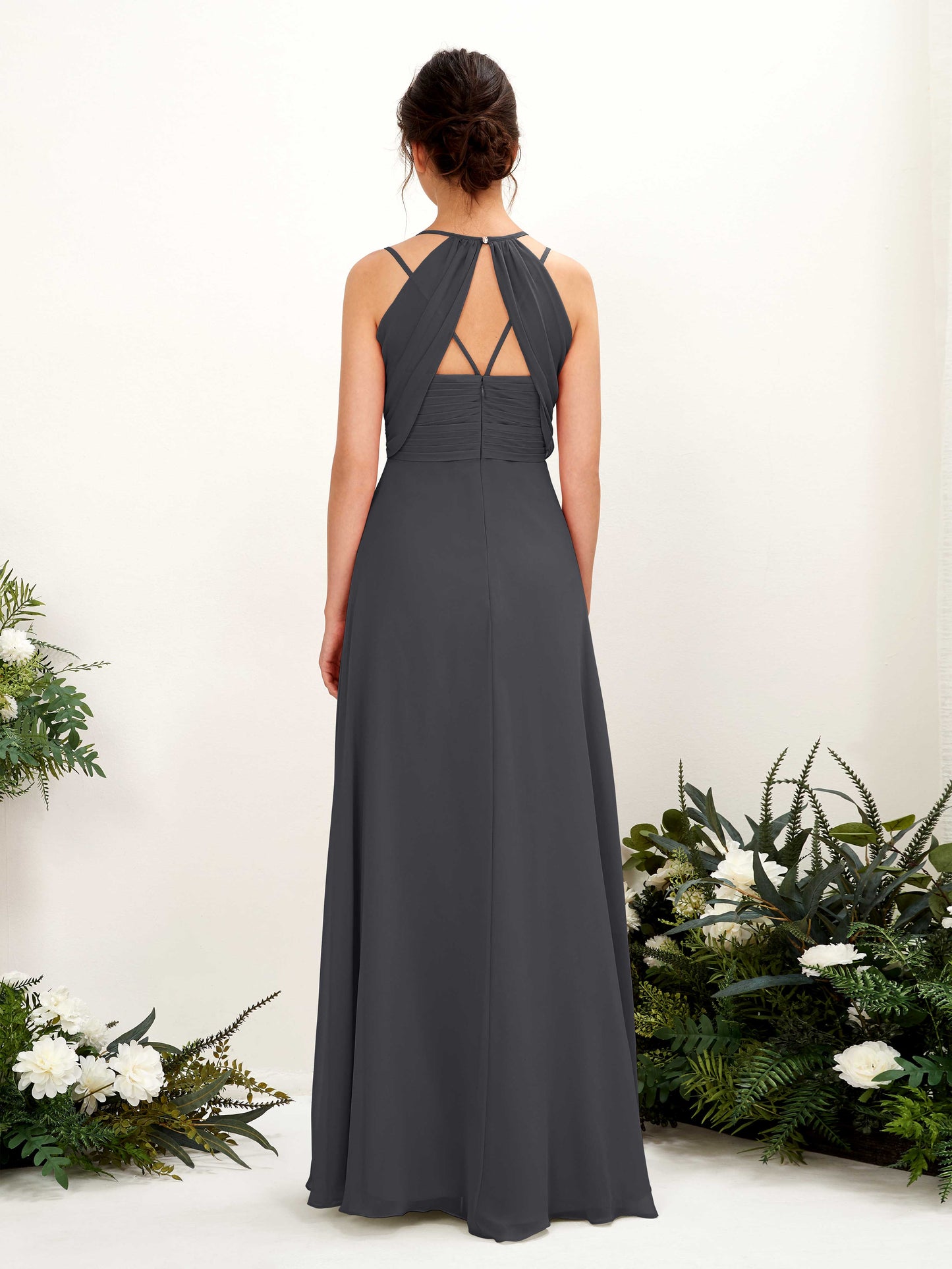 Joa Pewter Sleeveless Maxi Dress