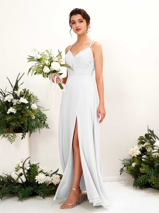 Joa White Sleeveless Maxi Dress