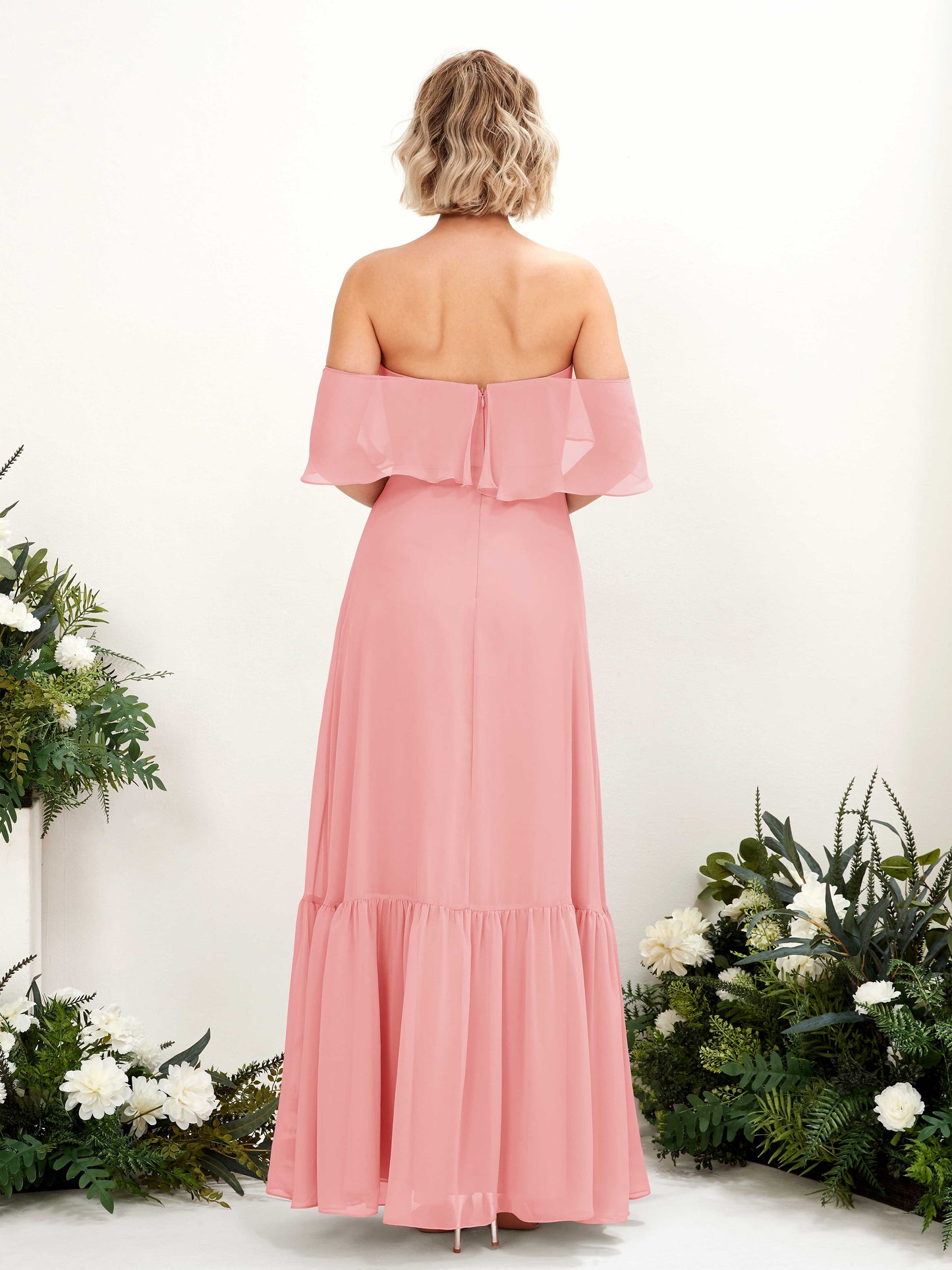 Joie Ballet Pink Off Shoulder Maxi Dress