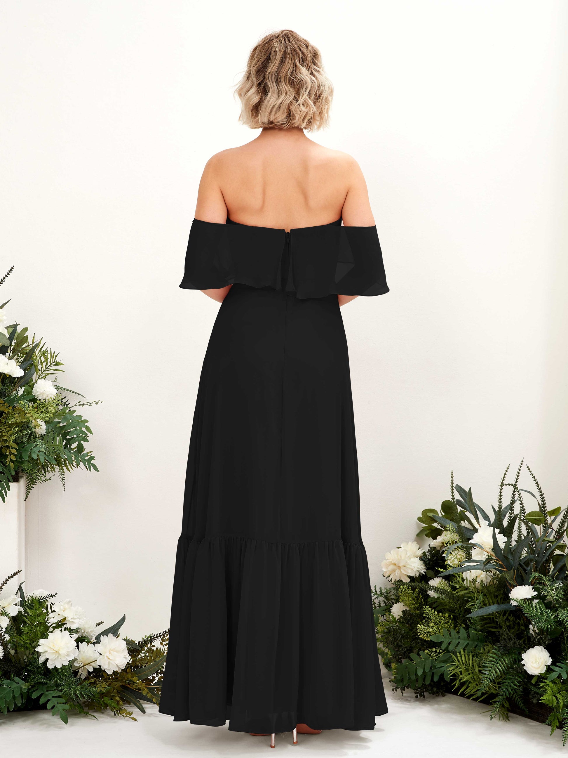 Joie Black Off Shoulder Maxi Dress