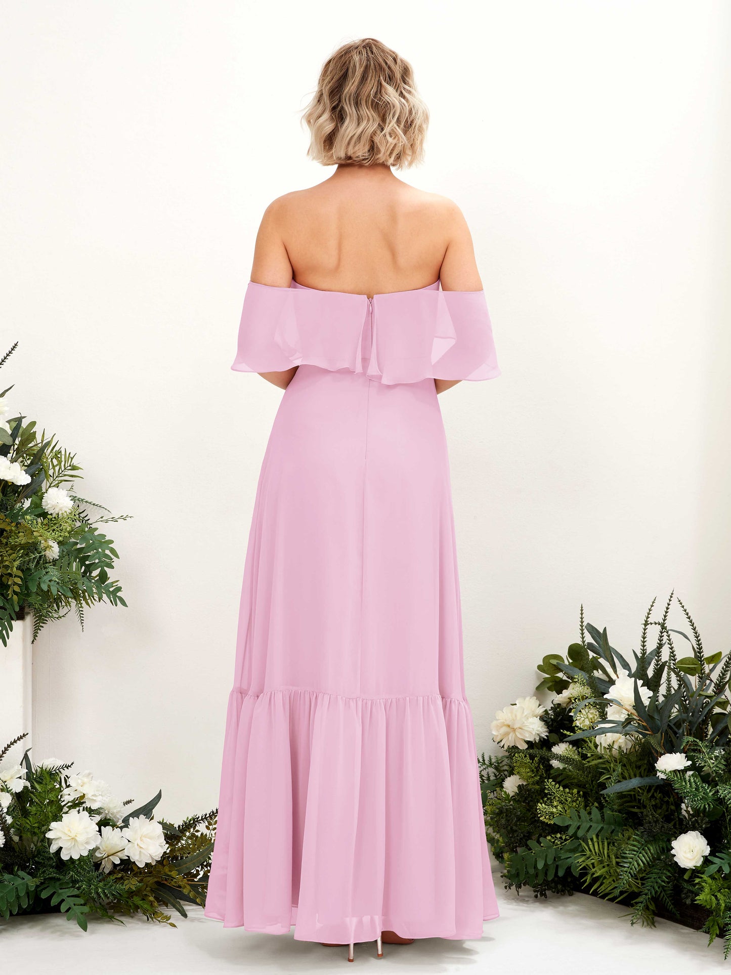 Joie Candy Pink Off Shoulder Maxi Dress