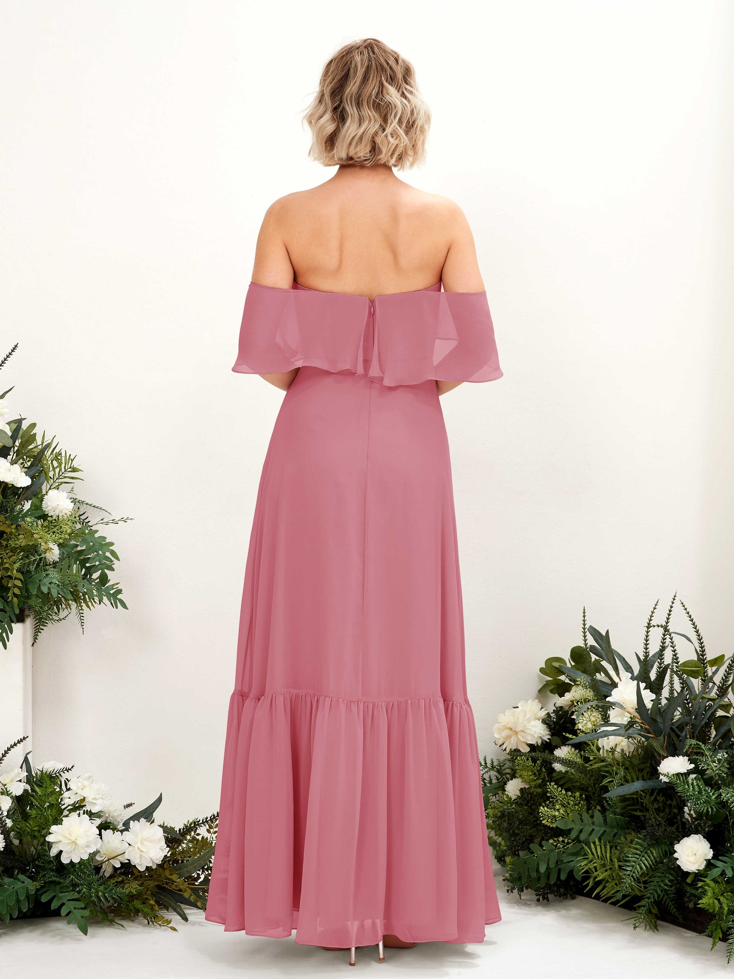 Joie Desert Rose Off Shoulder Maxi Dress