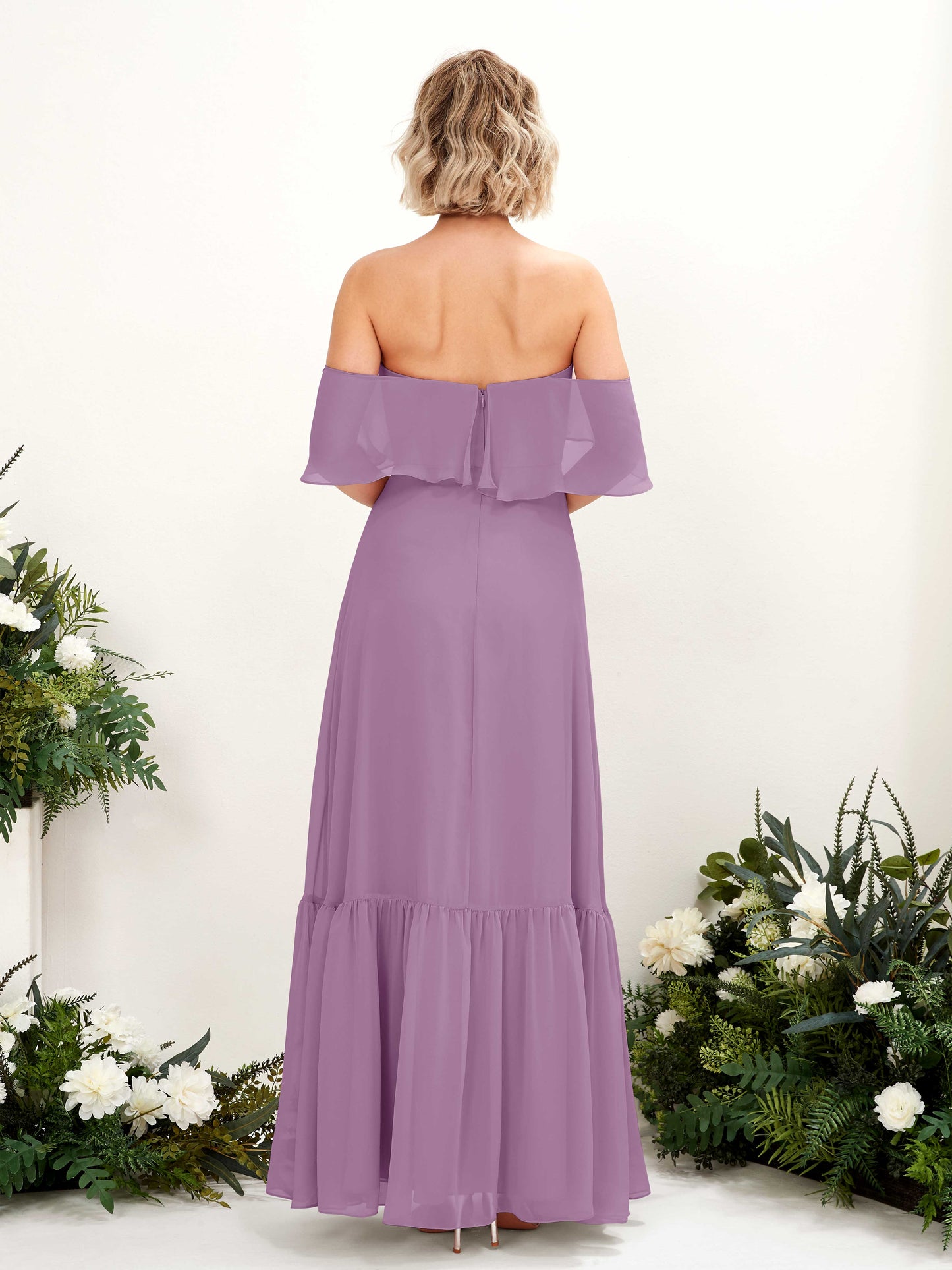 Joie Orchid Mist Off Shoulder Maxi Dress