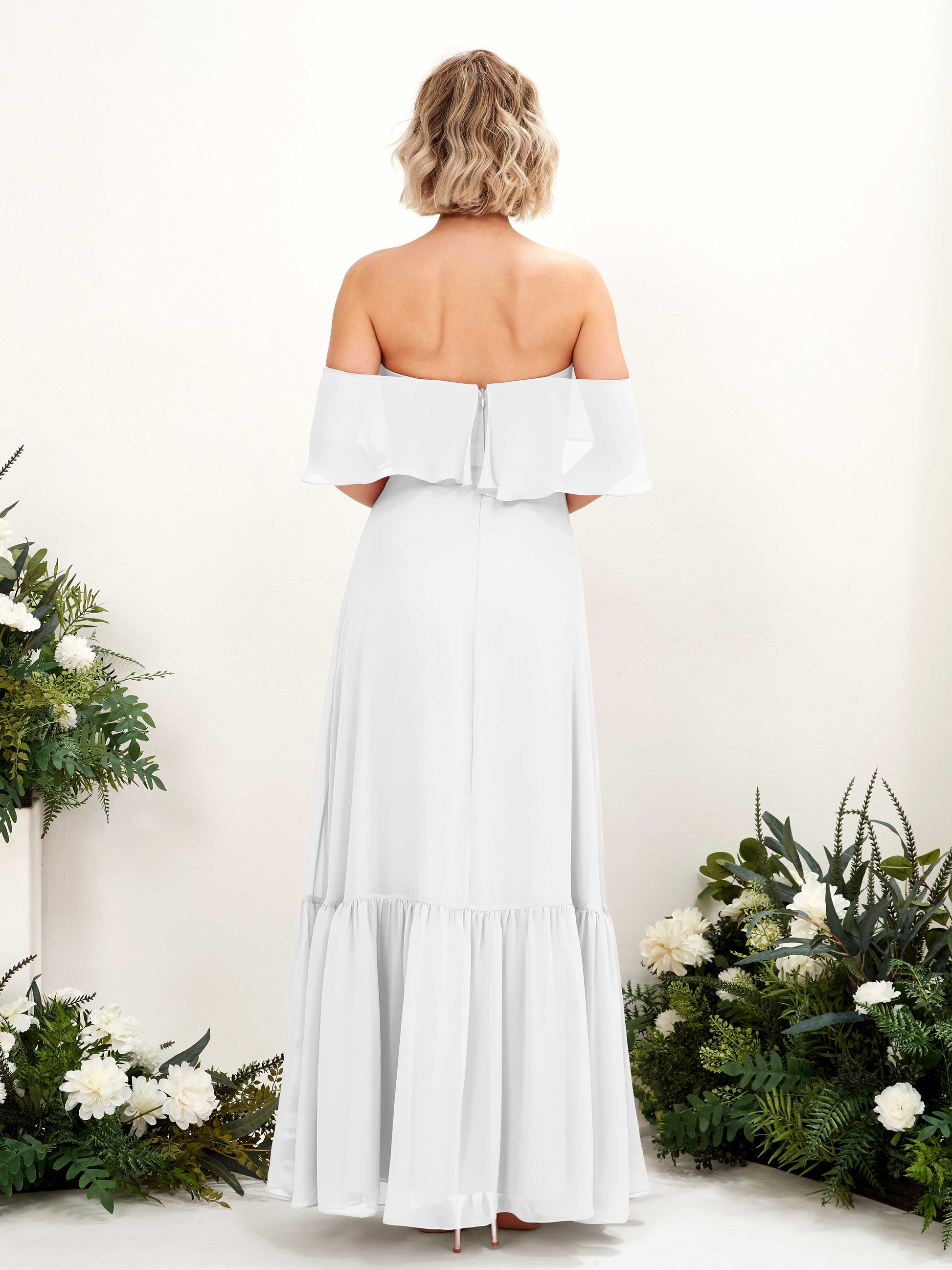 Joie White Off Shoulder Maxi Dress