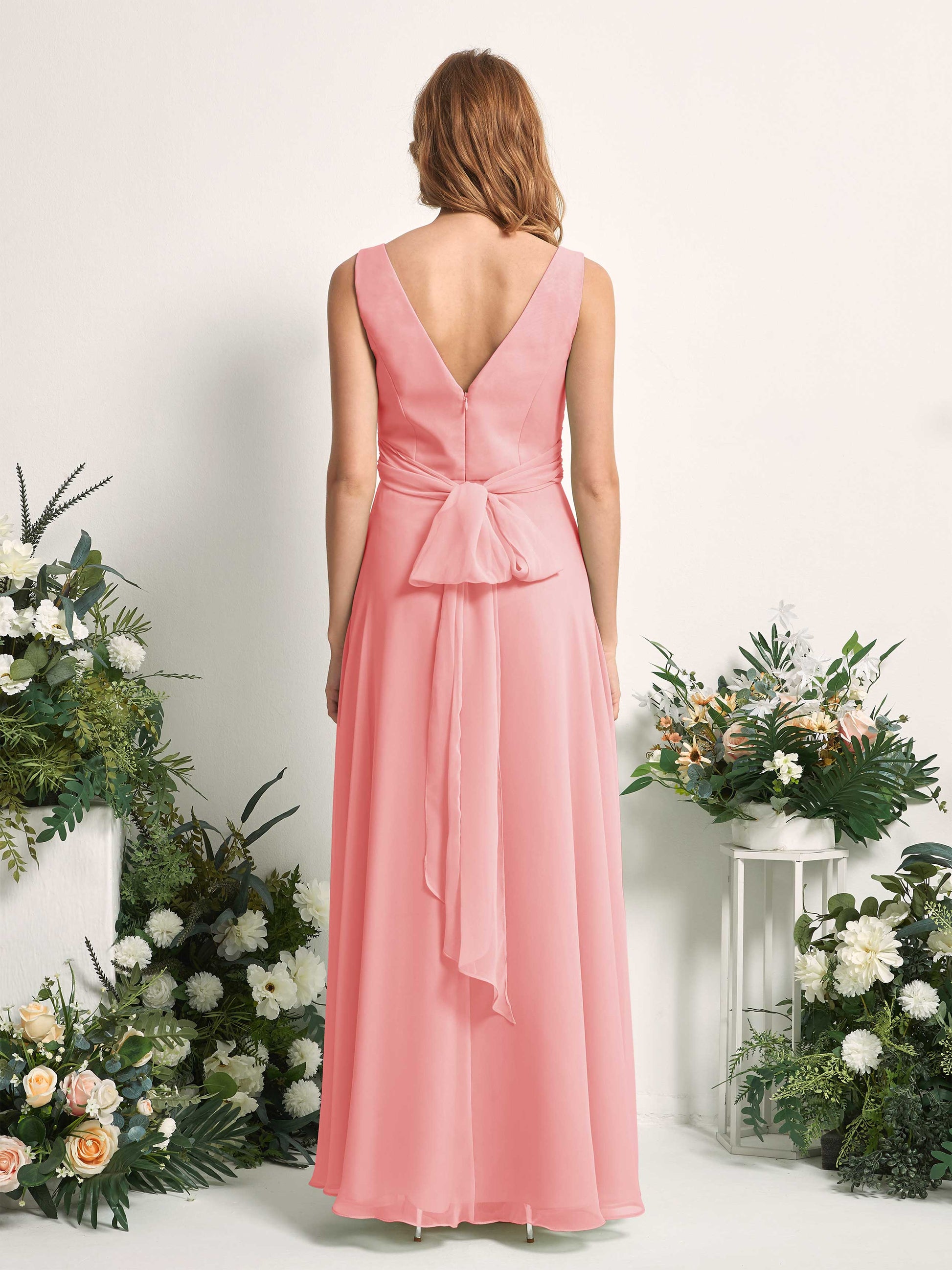 June Ballet Pink Sleeveless Maxi Dress