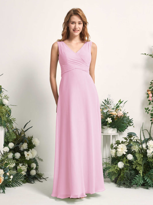 June Candy Pink Sleeveless Maxi Dress