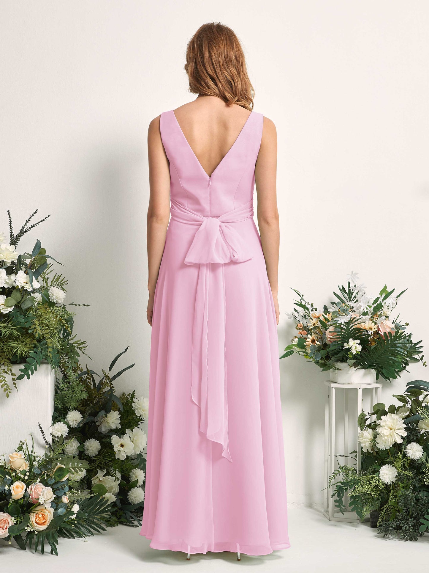 June Candy Pink Sleeveless Maxi Dress