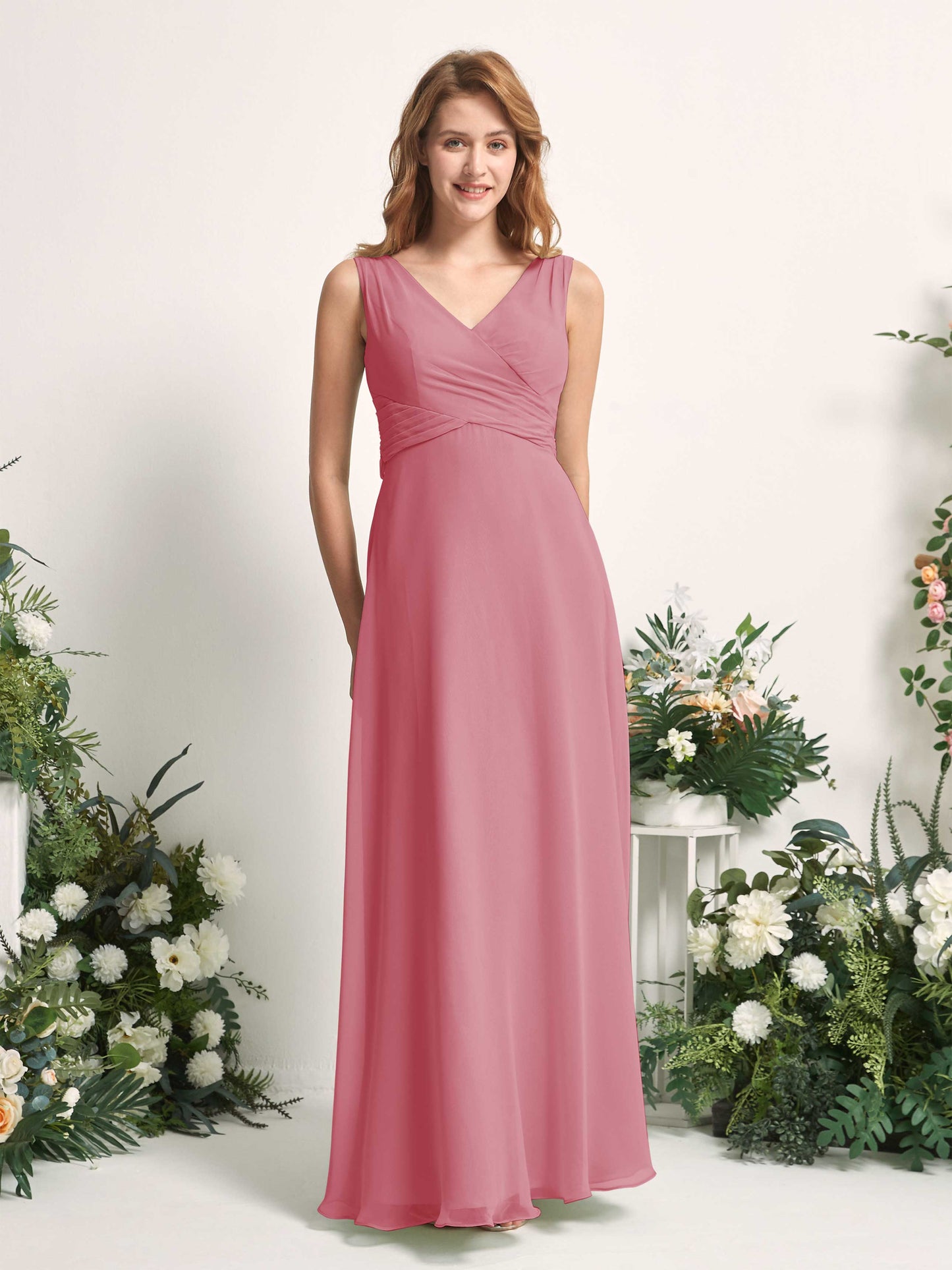 June Desert Rose Sleeveless Maxi Dress