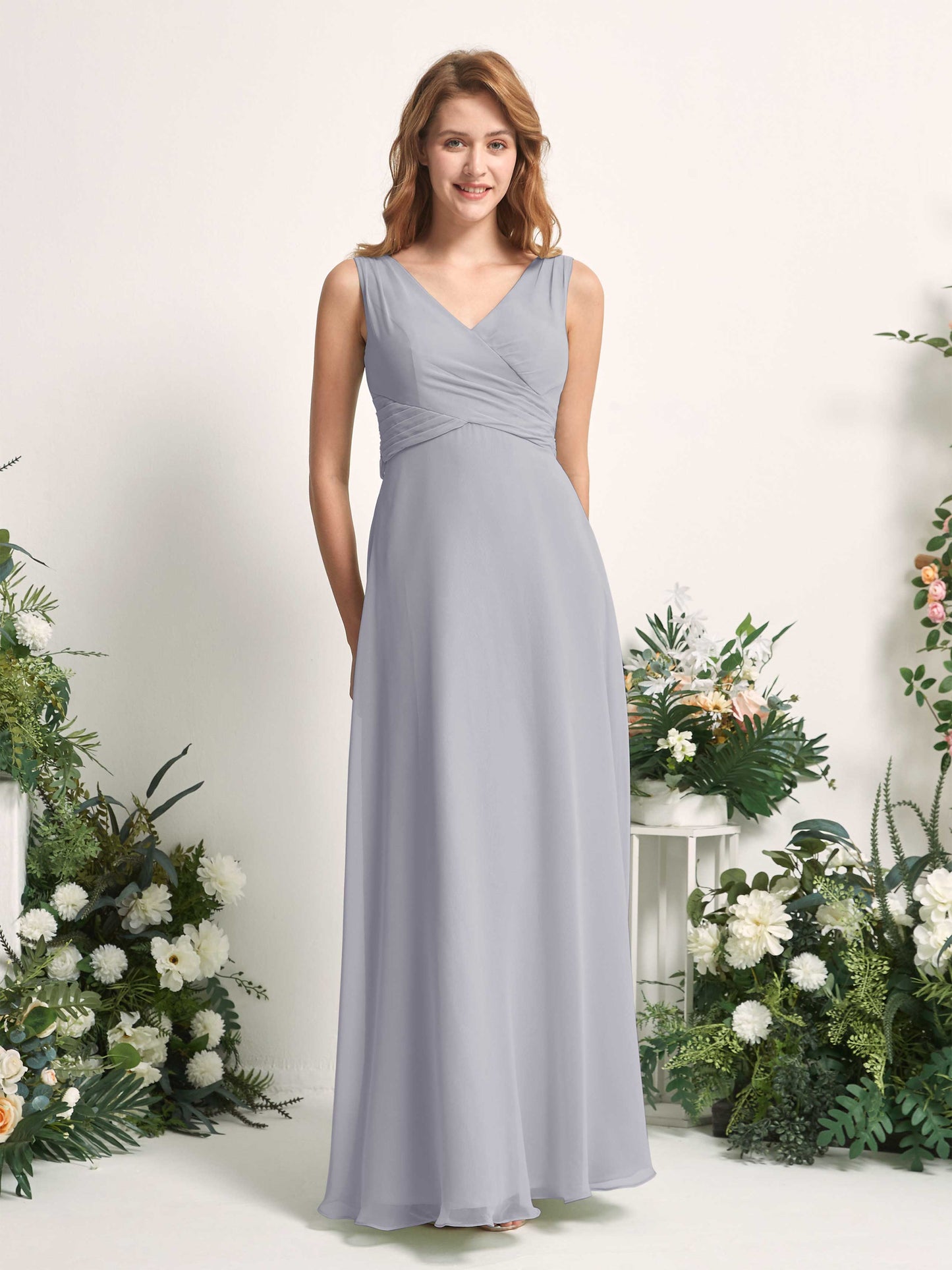 June Dusty Lavender Sleeveless Maxi Dress