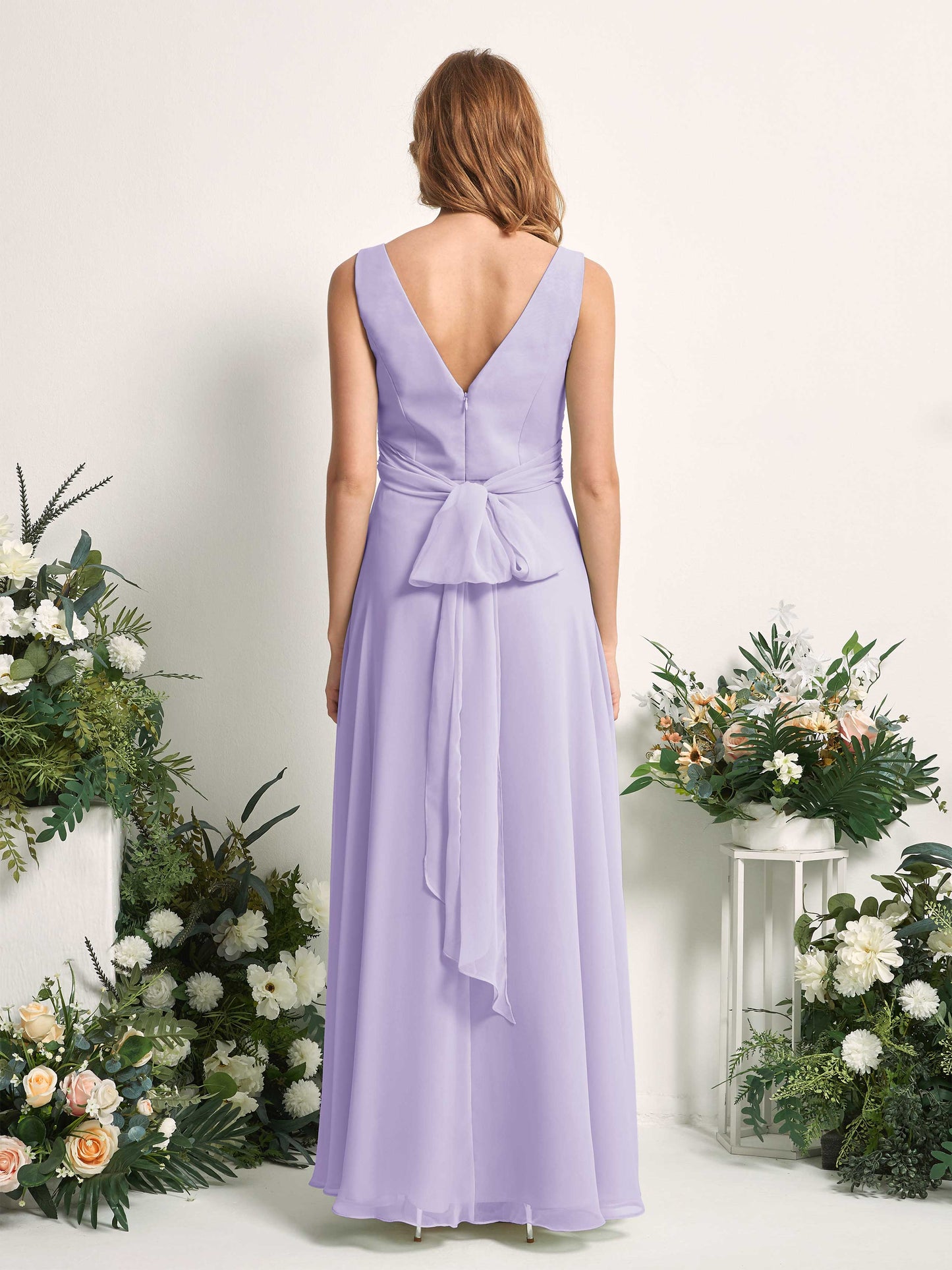 June Lilac Sleeveless Maxi Dress