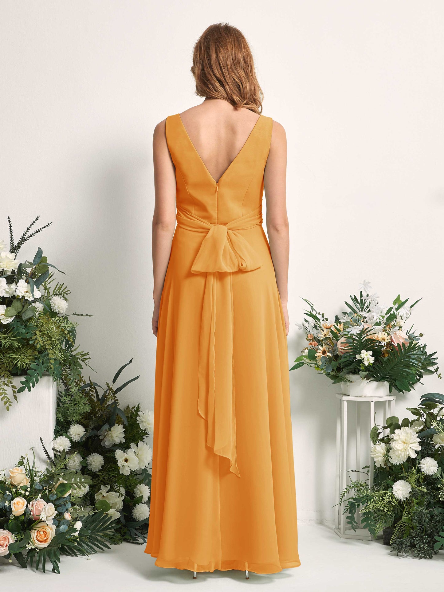 June Mango Sleeveless Maxi Dress