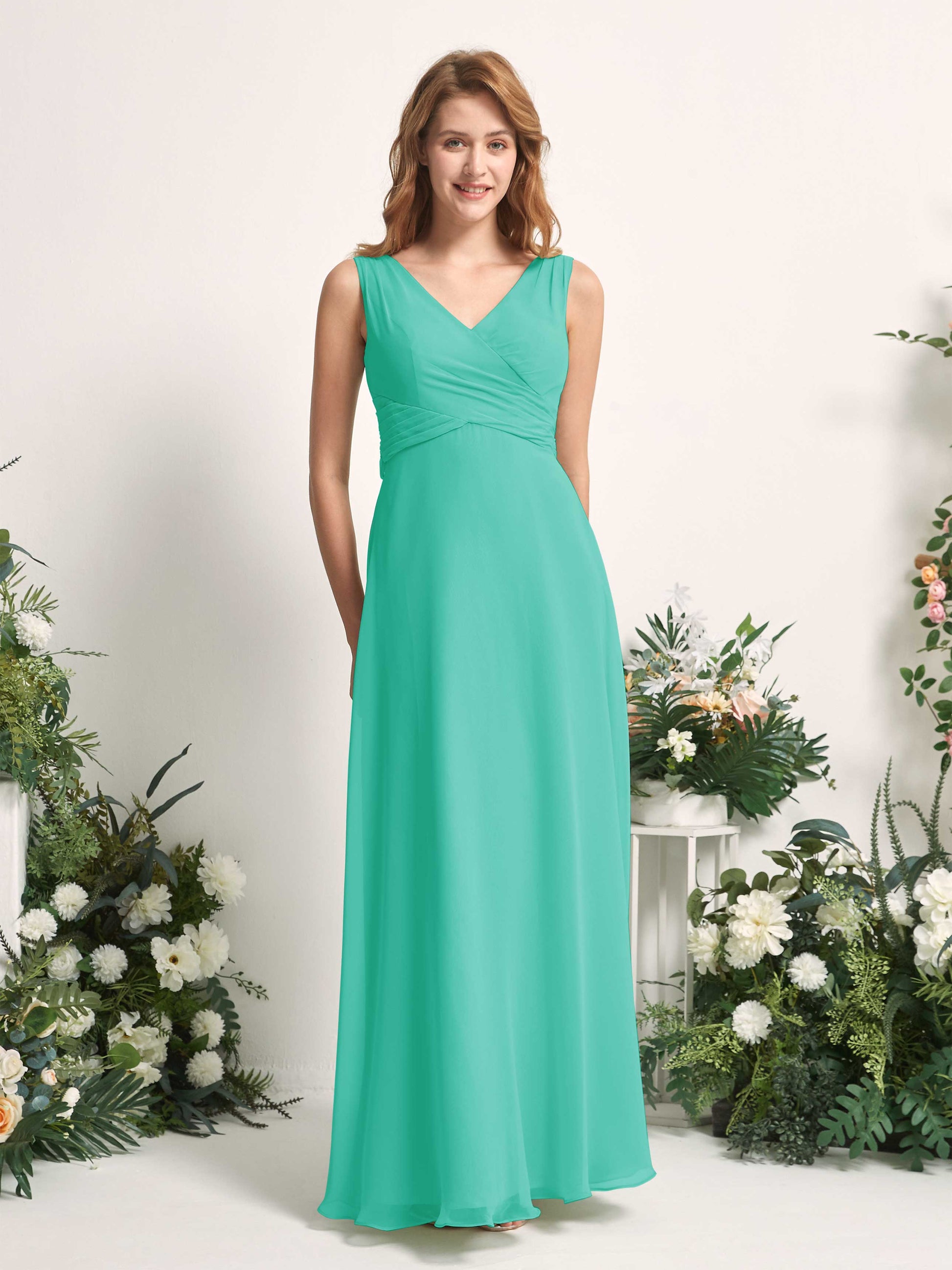 June Tiffany Sleeveless Maxi Dress