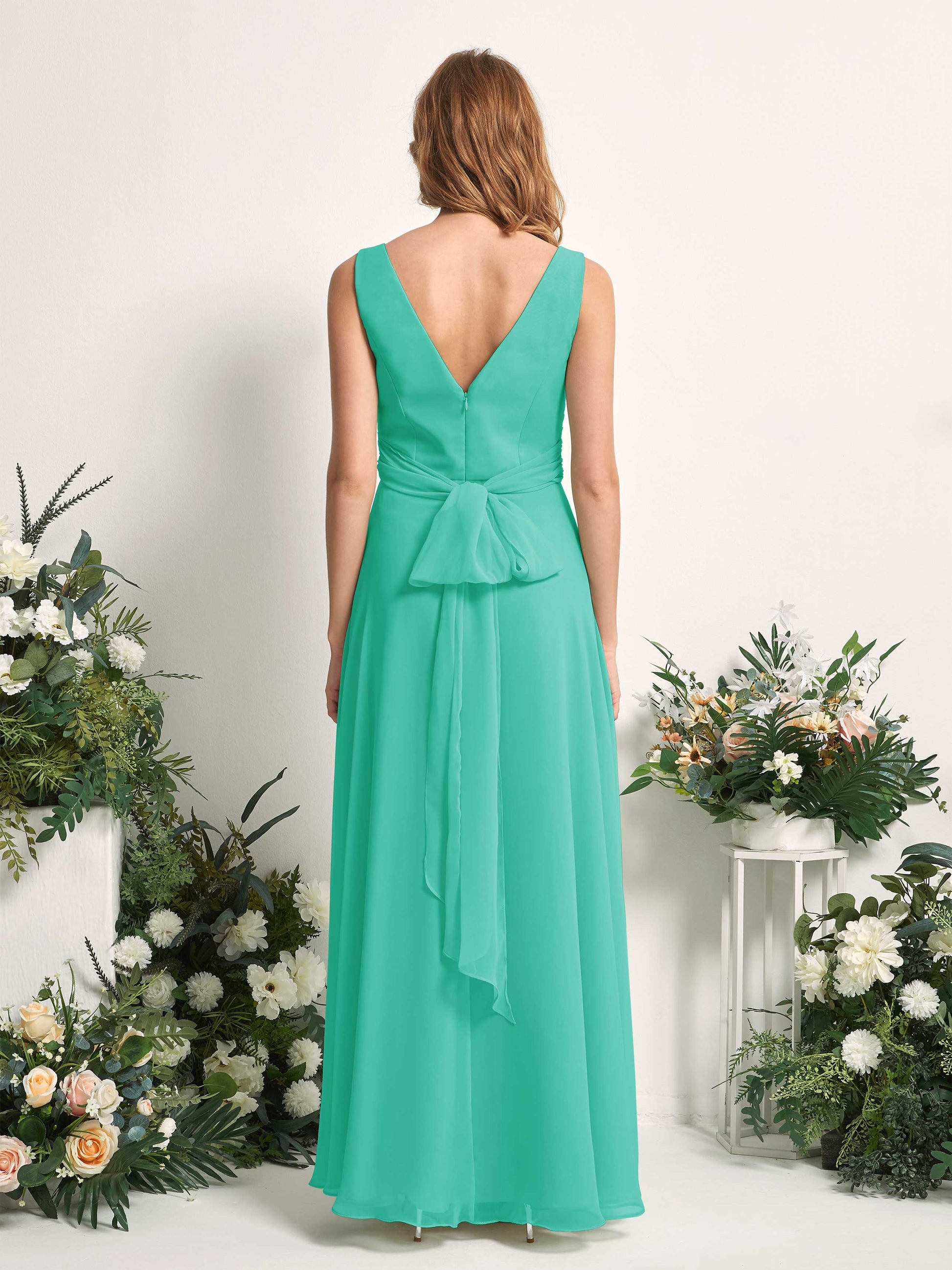 June Tiffany Sleeveless Maxi Dress