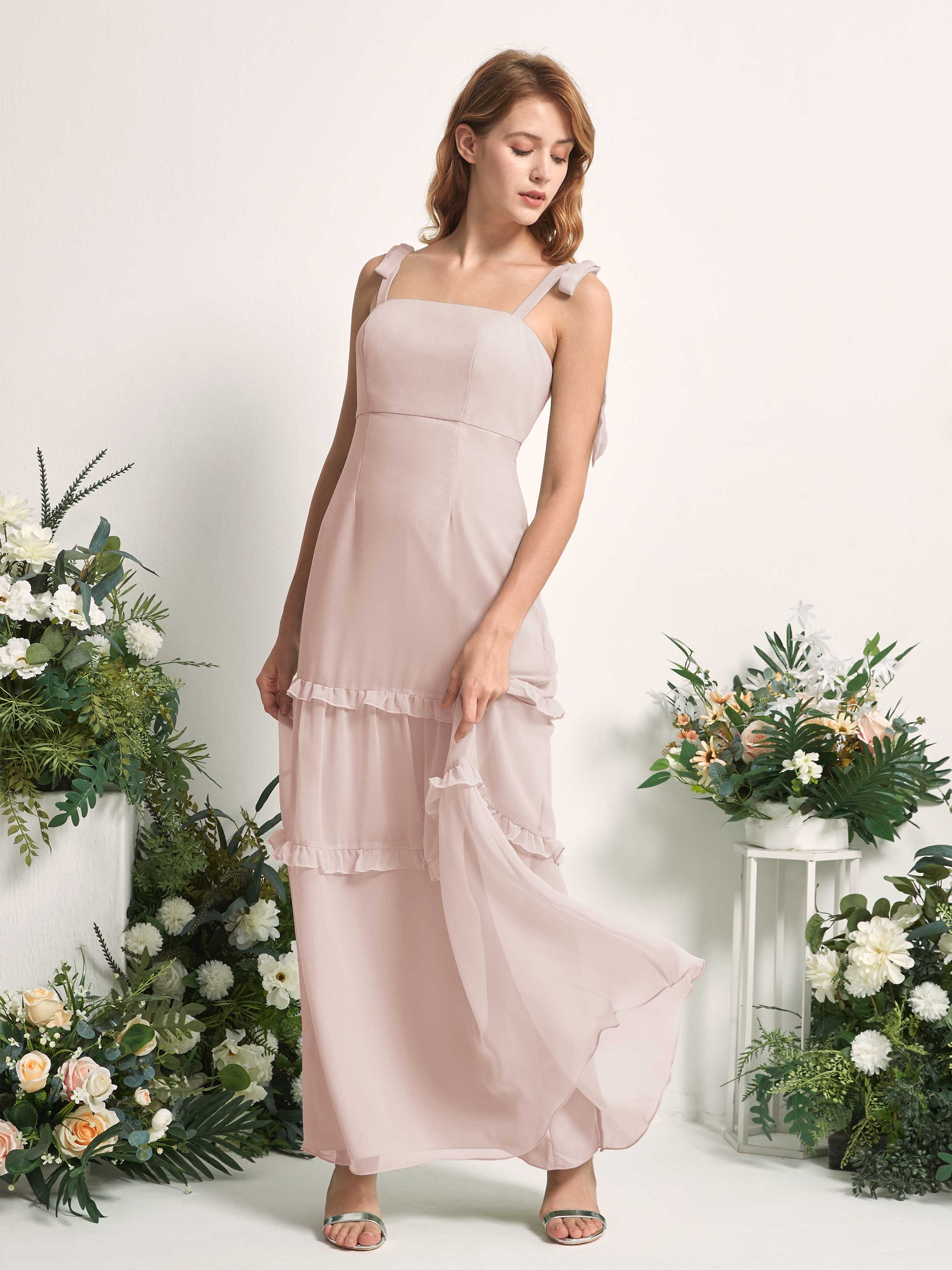 Kaiya Biscotti Sleeveless Maxi Dress