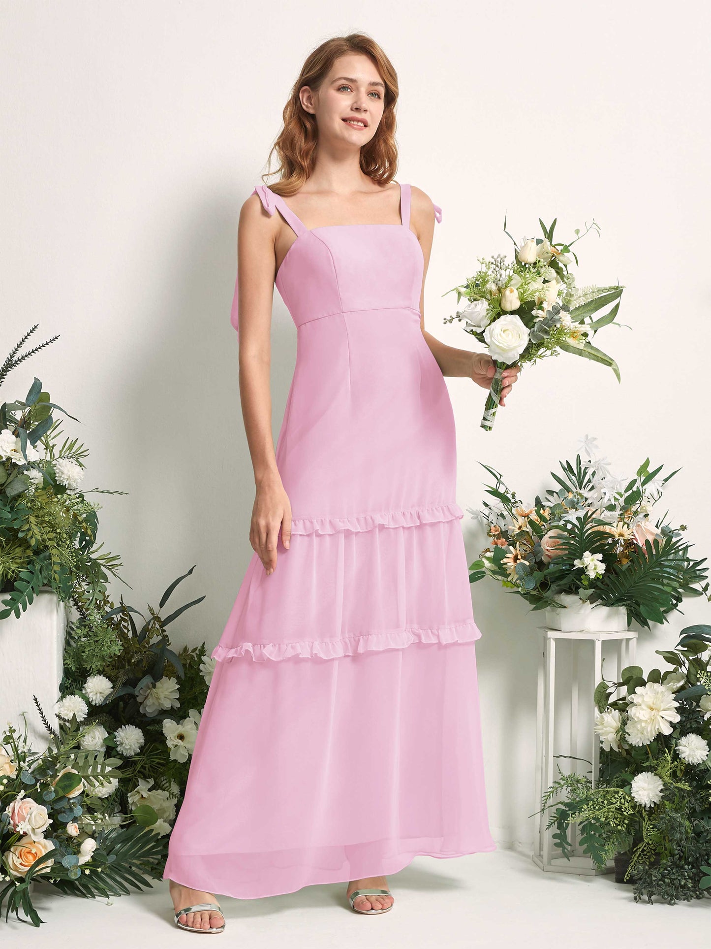 Kaiya Candy Pink Sleeveless Maxi Dress