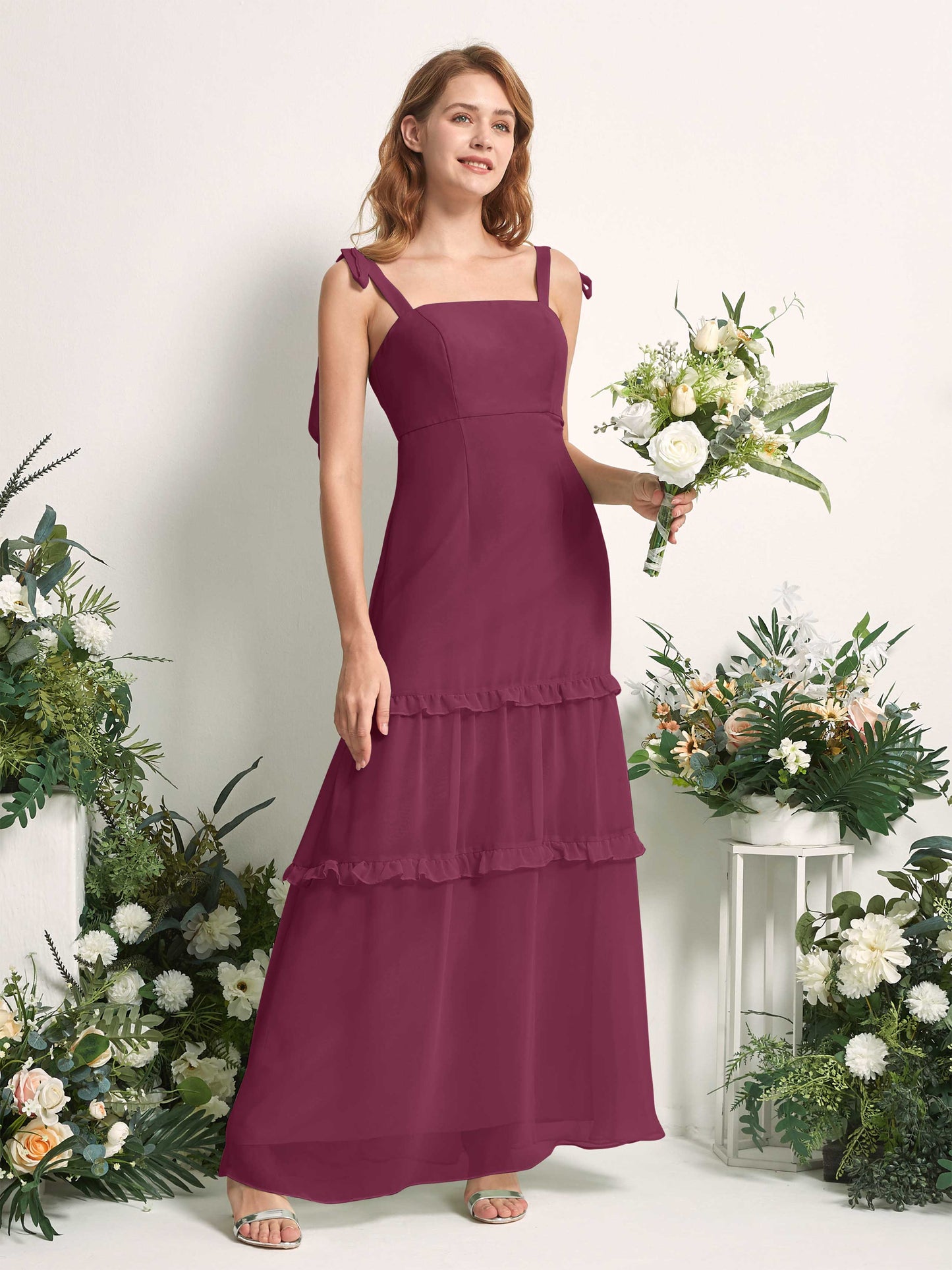 Kaiya Chianti Sleeveless Maxi Dress