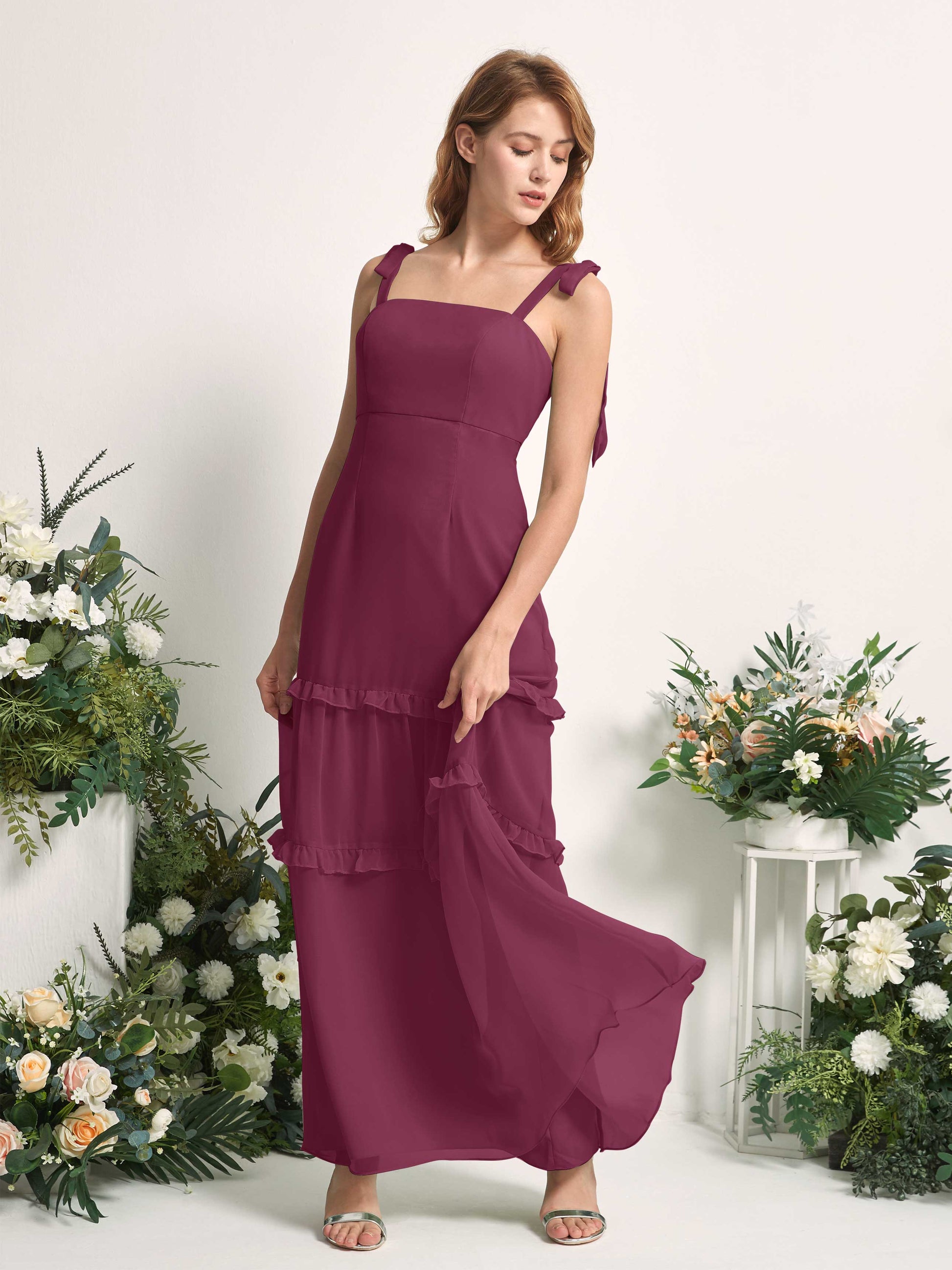 Kaiya Chianti Sleeveless Maxi Dress