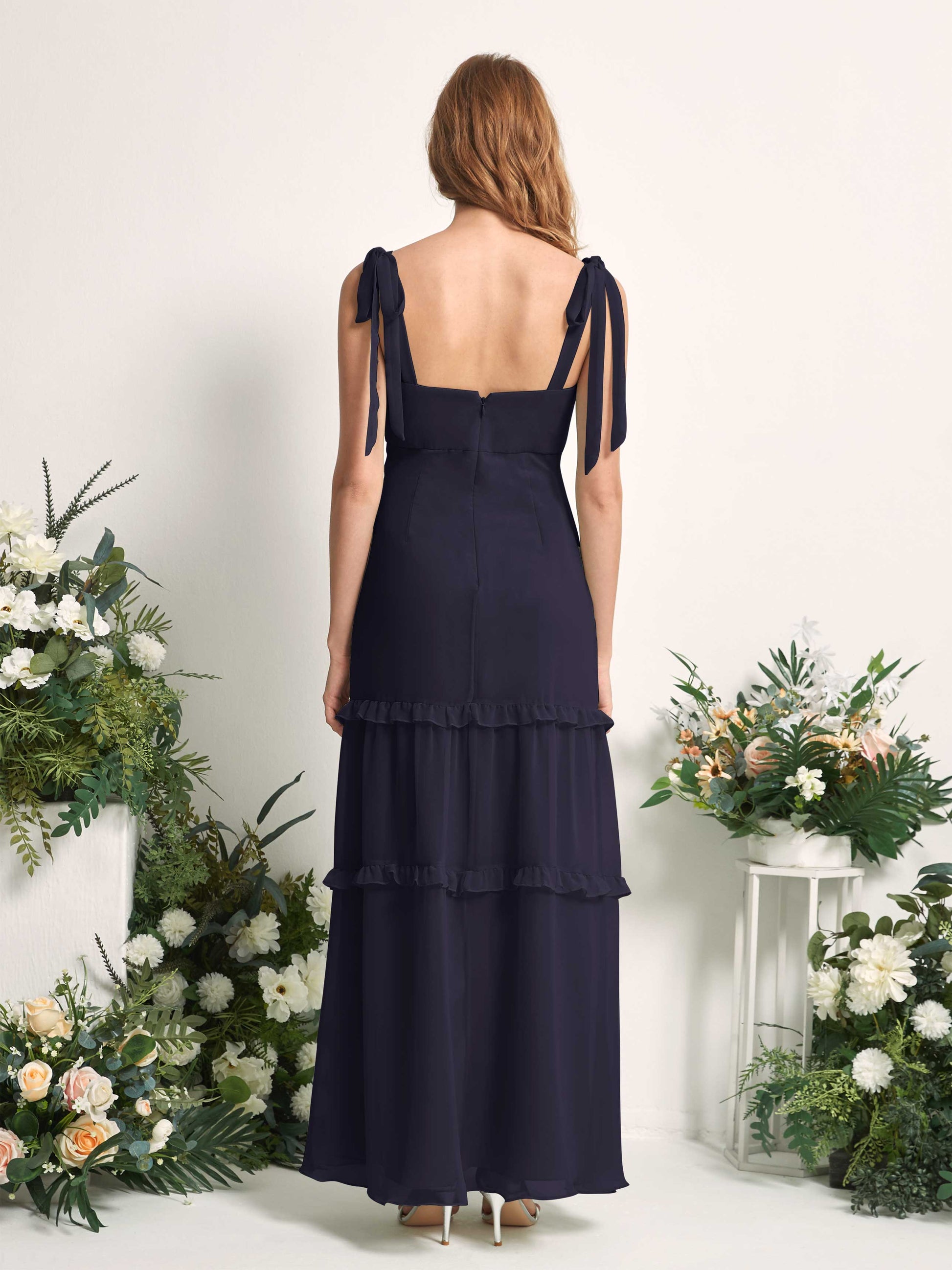 Kaiya Dark Navy Sleeveless Maxi Dress