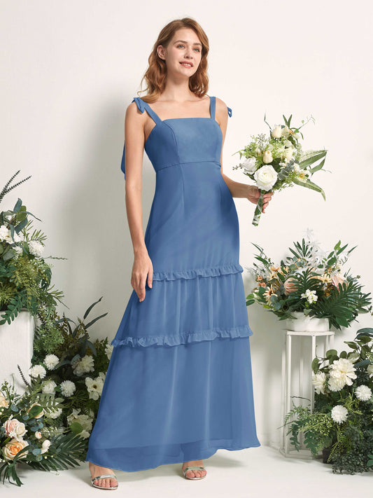 Kaiya Dusty Blue Sleeveless Maxi Dress