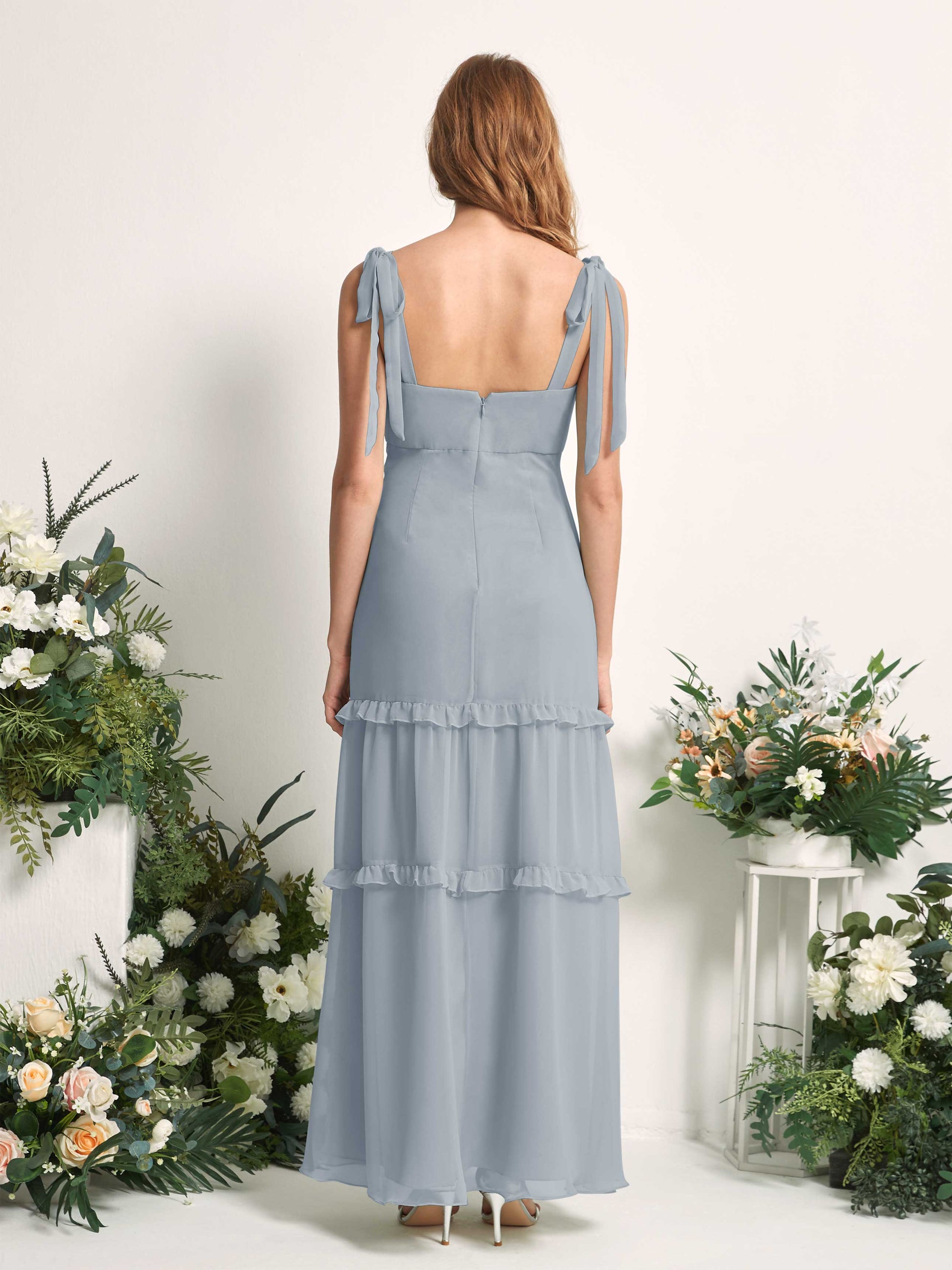 Kaiya Dusty Blue-Upgrade Sleeveless Maxi Dress