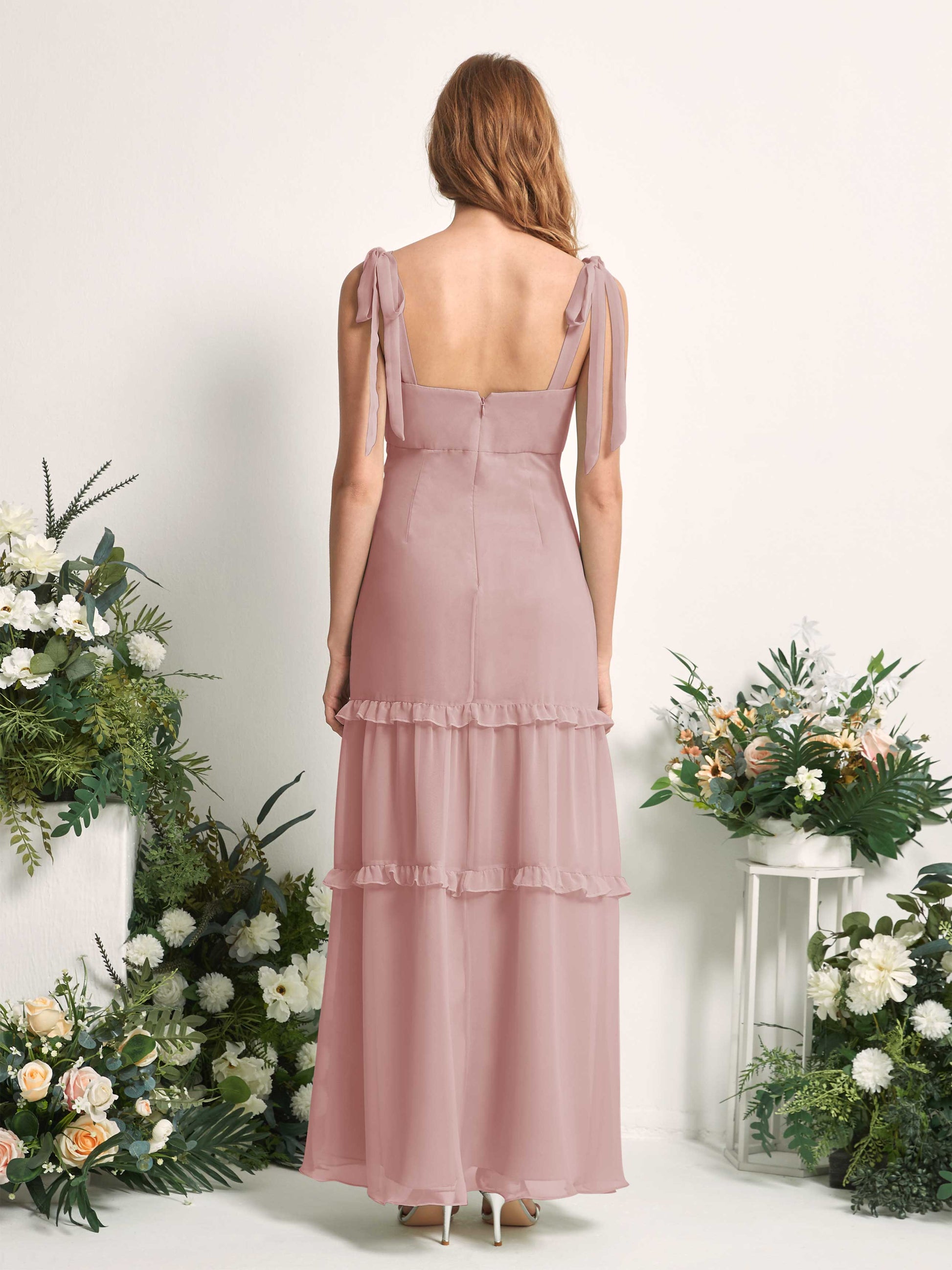 Kaiya Dusty Rose Sleeveless Maxi Dress