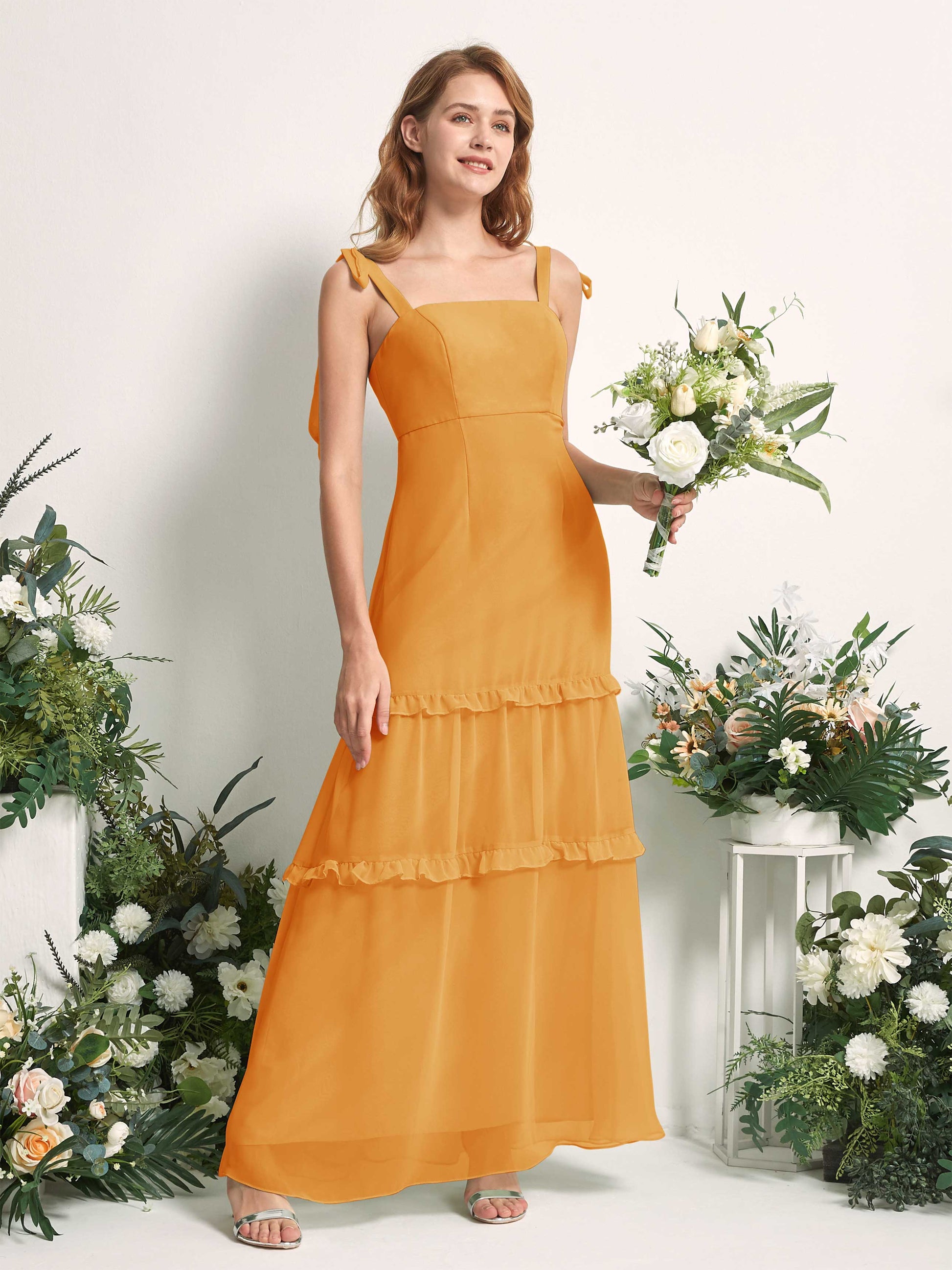 Kaiya Mango Sleeveless Maxi Dress