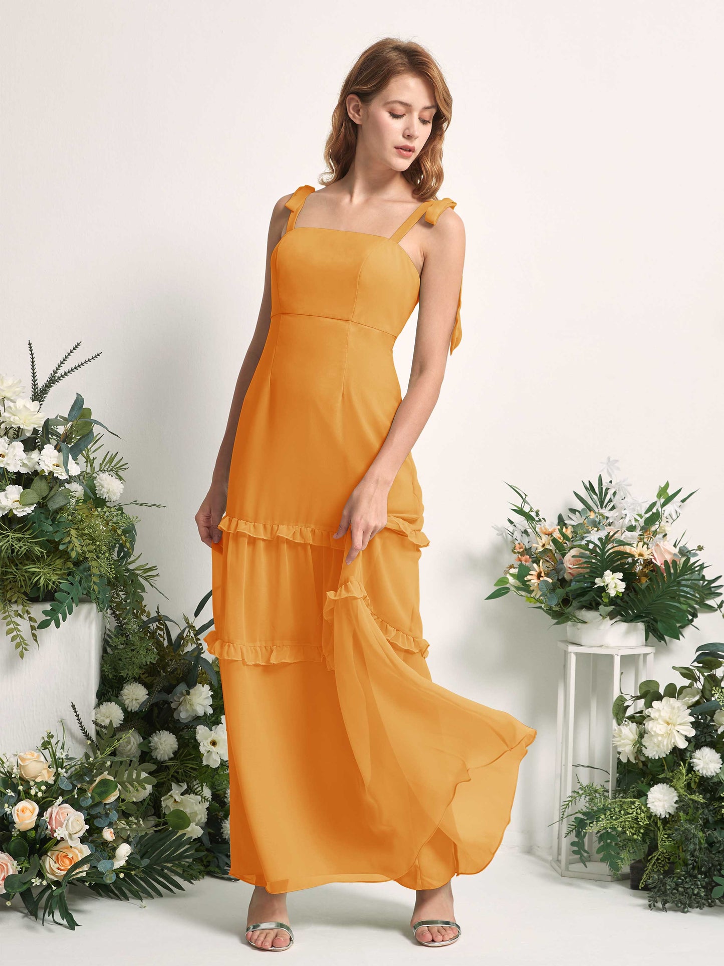 Kaiya Mango Sleeveless Maxi Dress