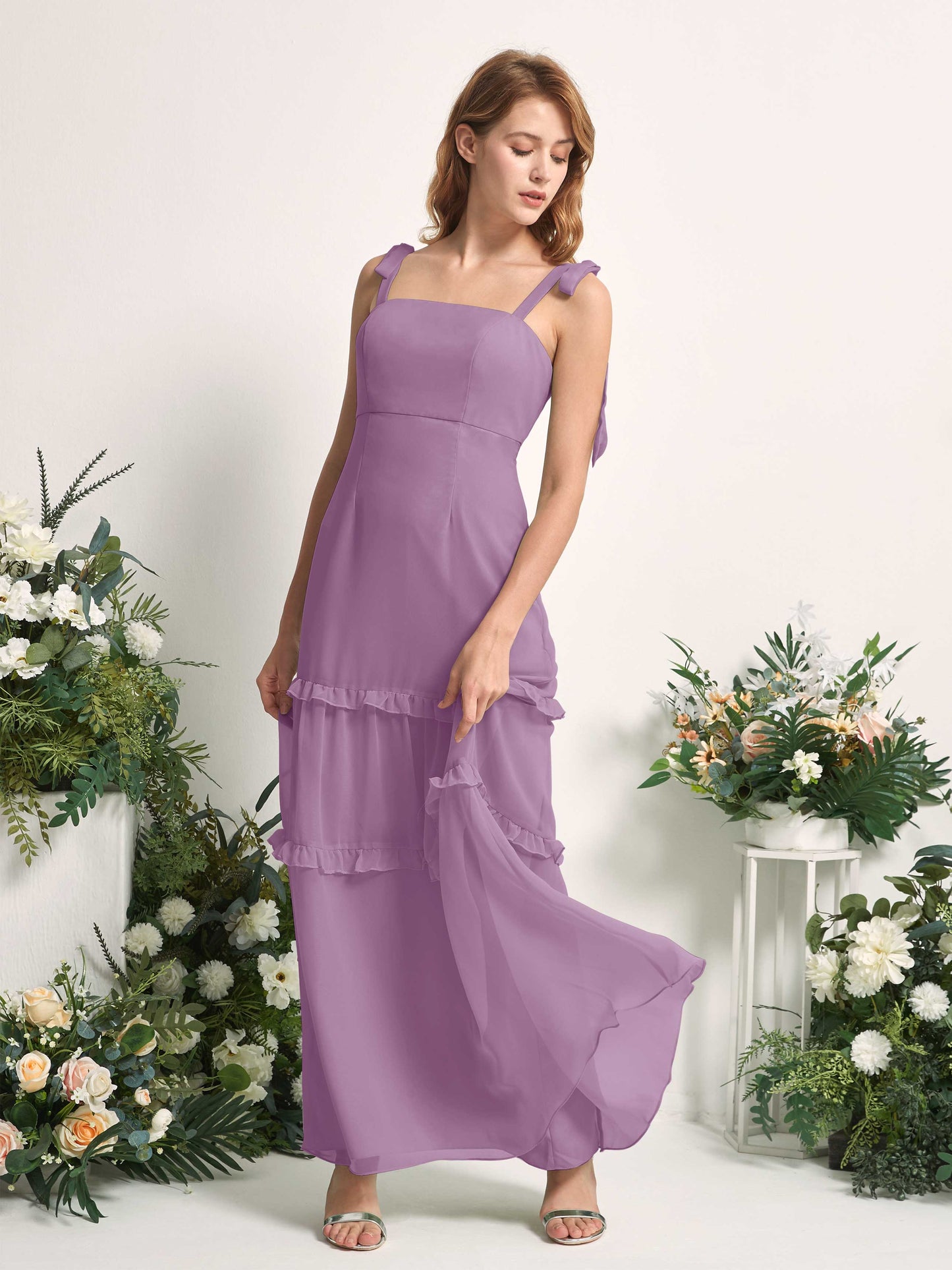 Kaiya Orchid Mist Sleeveless Maxi Dress