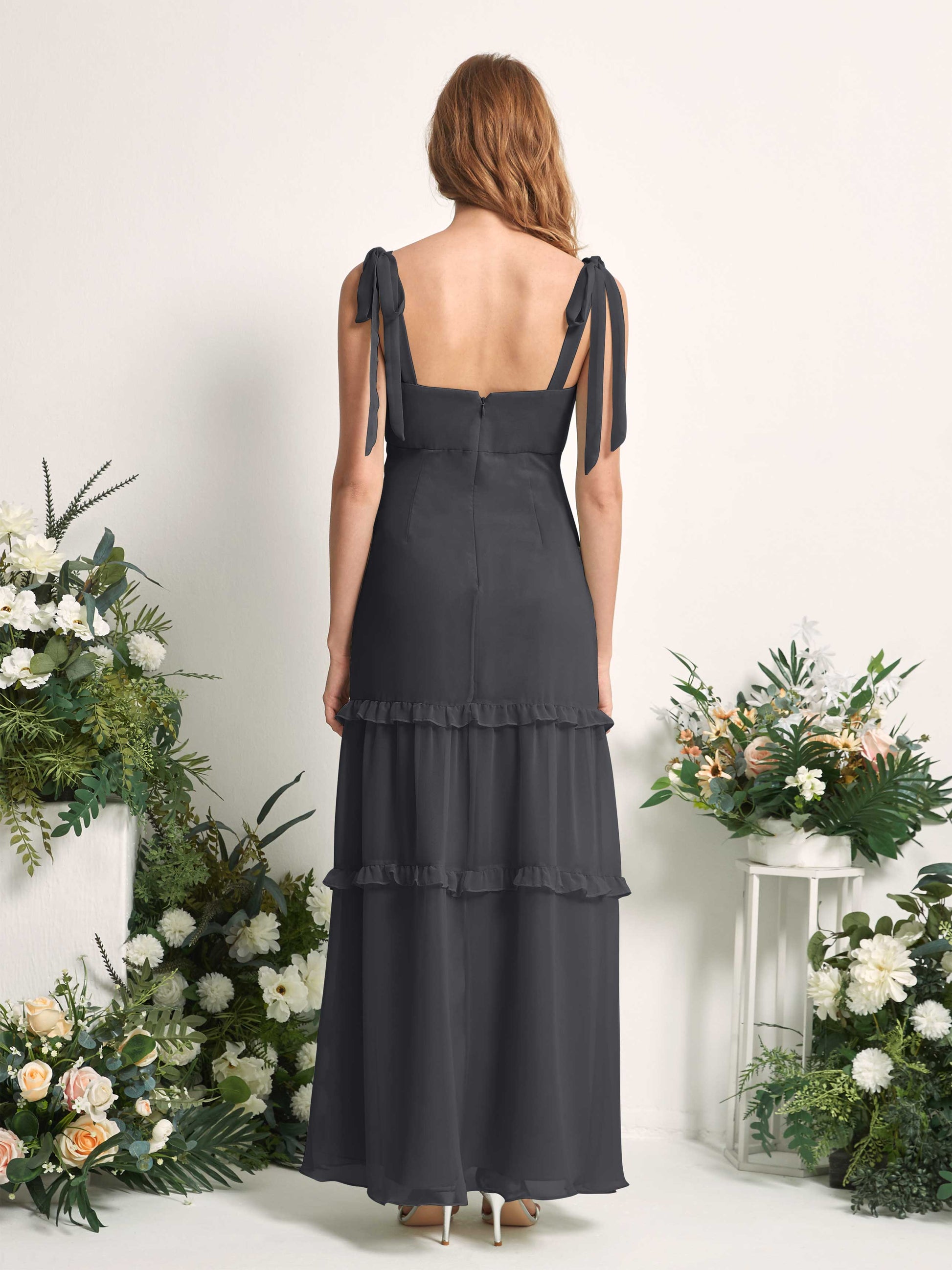 Kaiya Pewter Sleeveless Maxi Dress