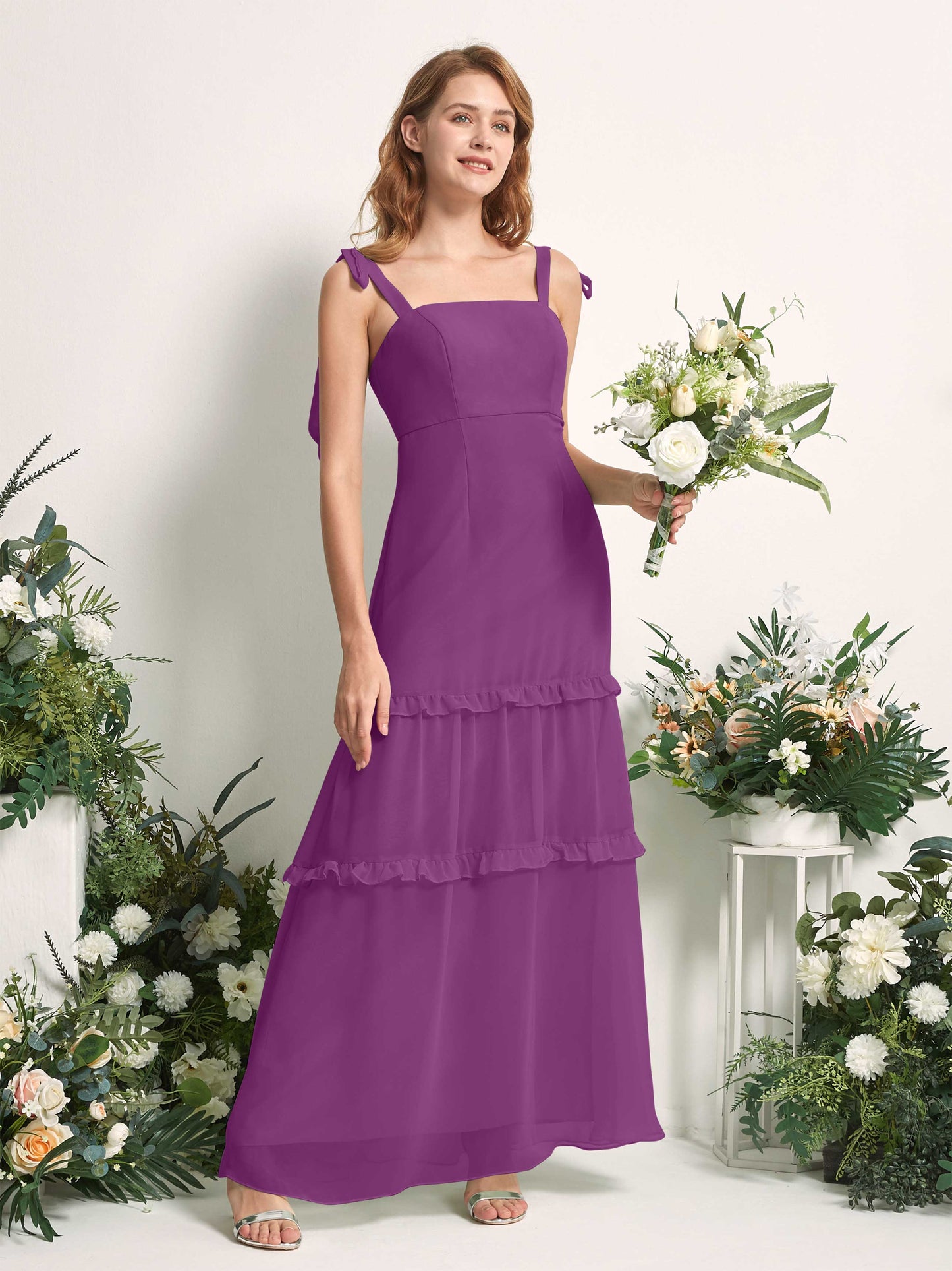 Kaiya Purple Sleeveless Maxi Dress