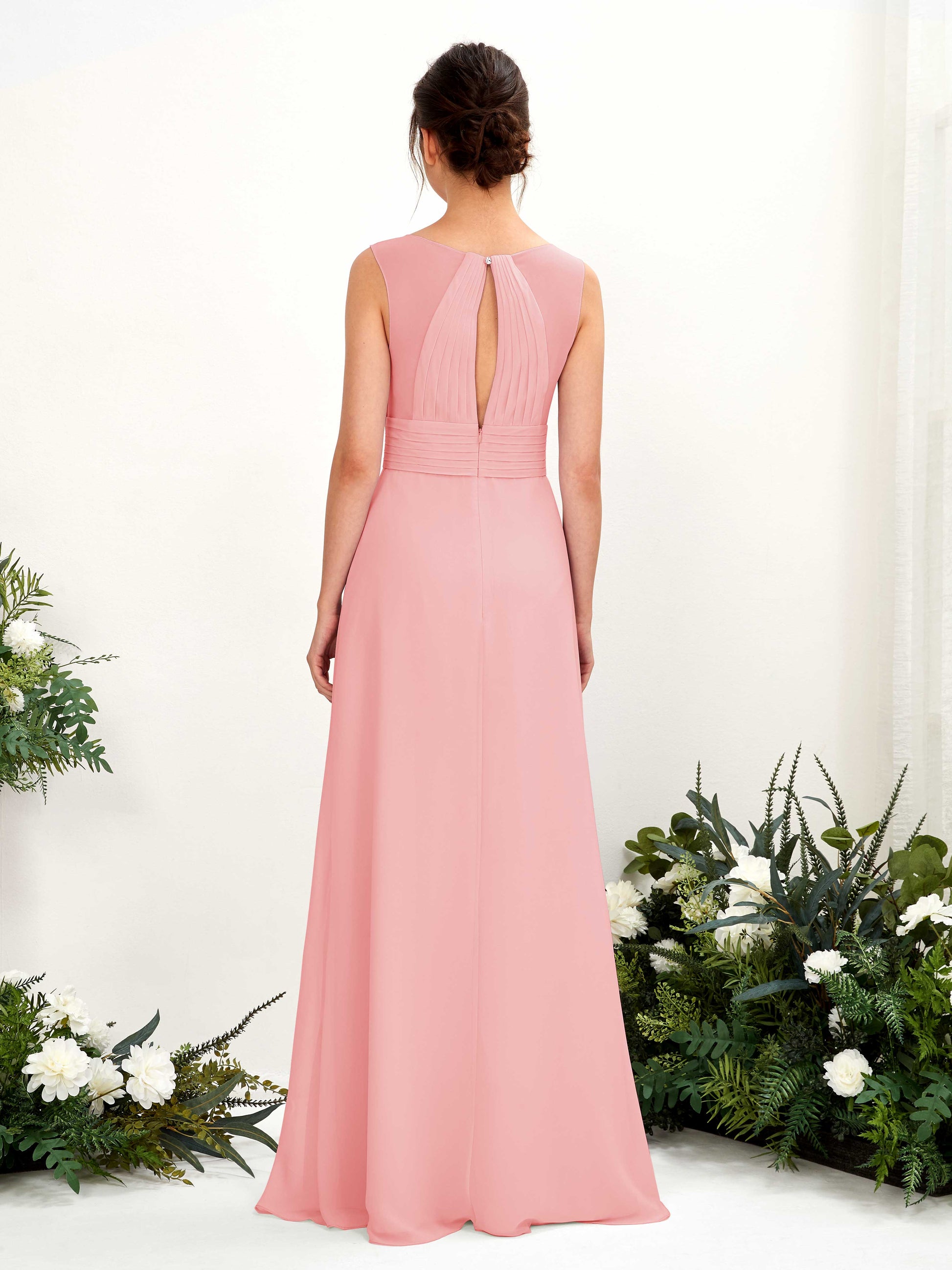 Karen Ballet Pink Sleeveless Maxi Dress